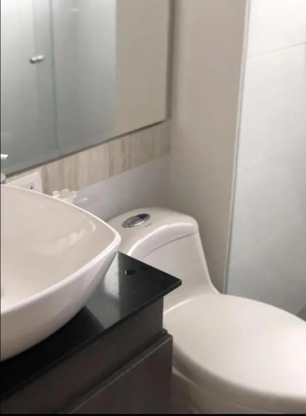 Bathroom in Valle del lili cozy apartment