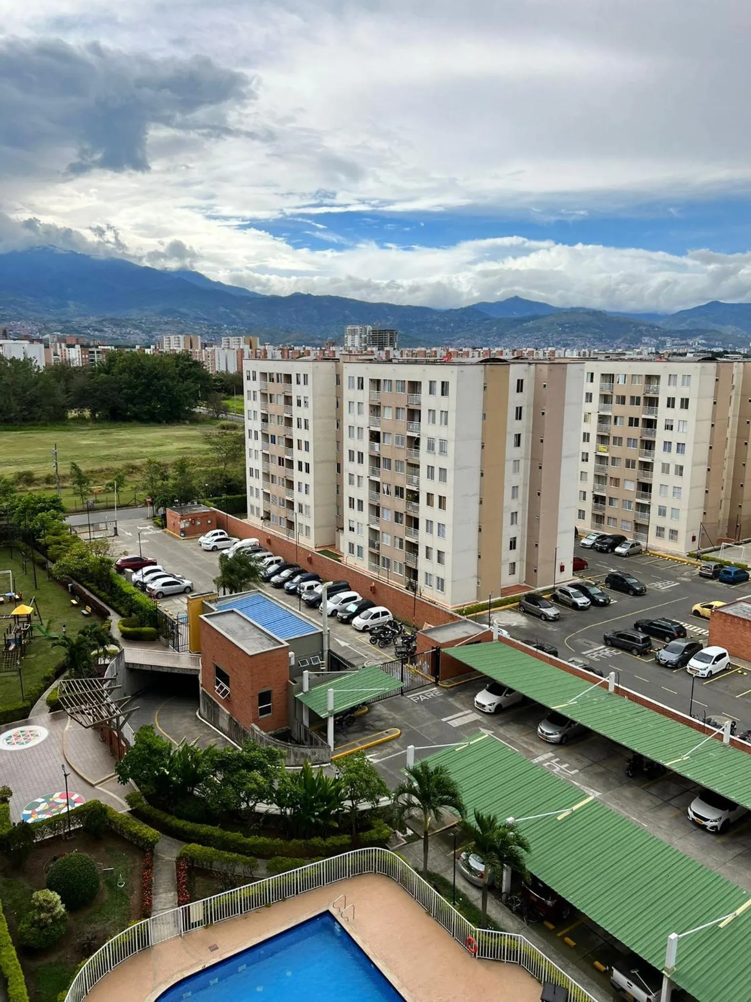 Mountain view in Valle del lili cozy apartment