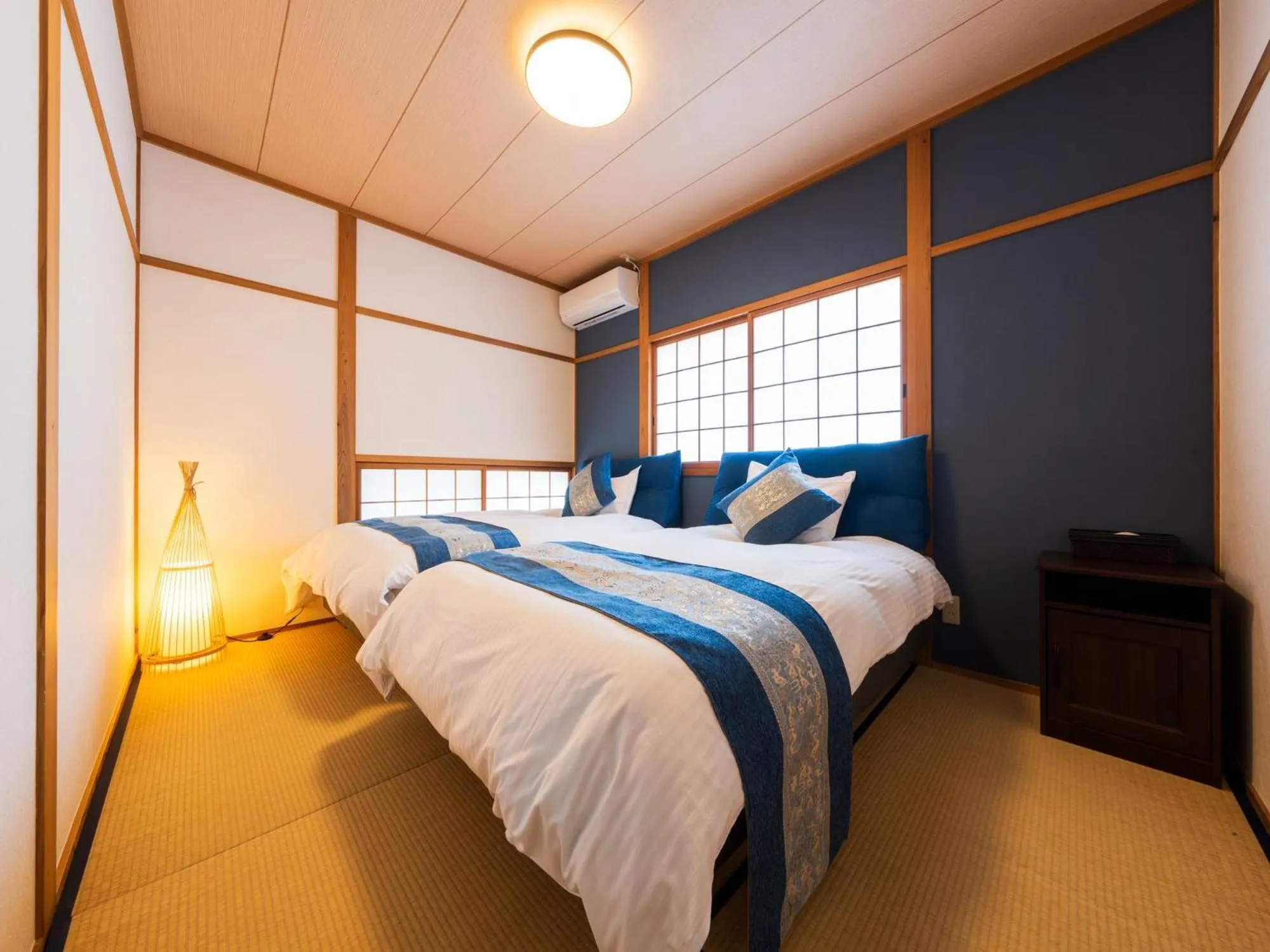 Bed in Yufuin Hanarenoyado Yukagetsu