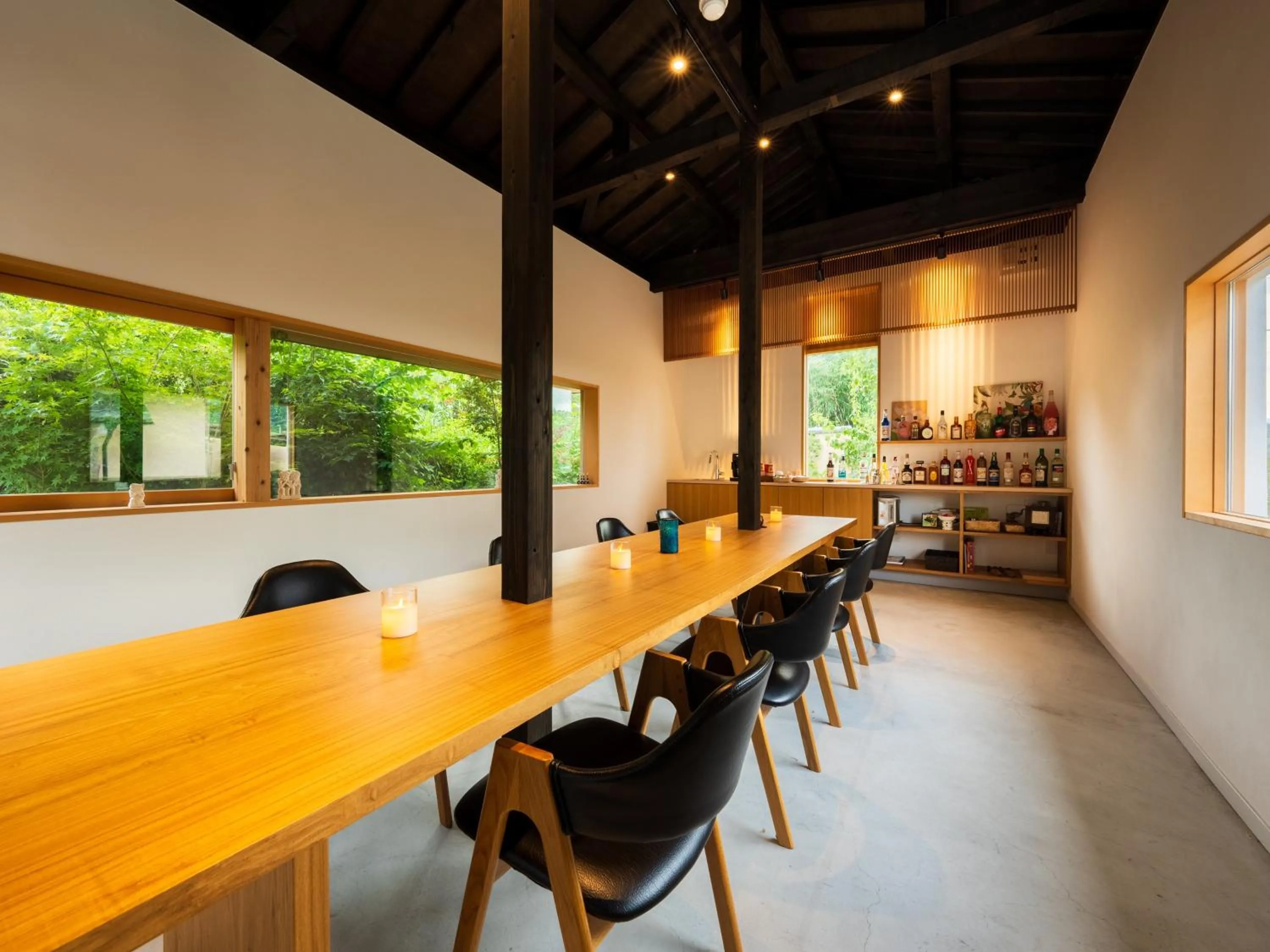 Lounge or bar in Yufuin Hanarenoyado Yukagetsu