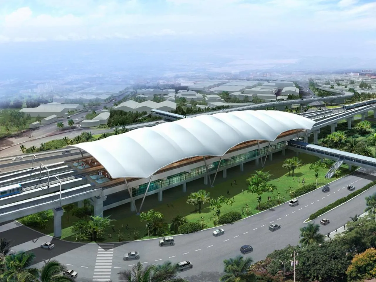 Nearby landmark in Oakwood Hotel & Apartments Saigon