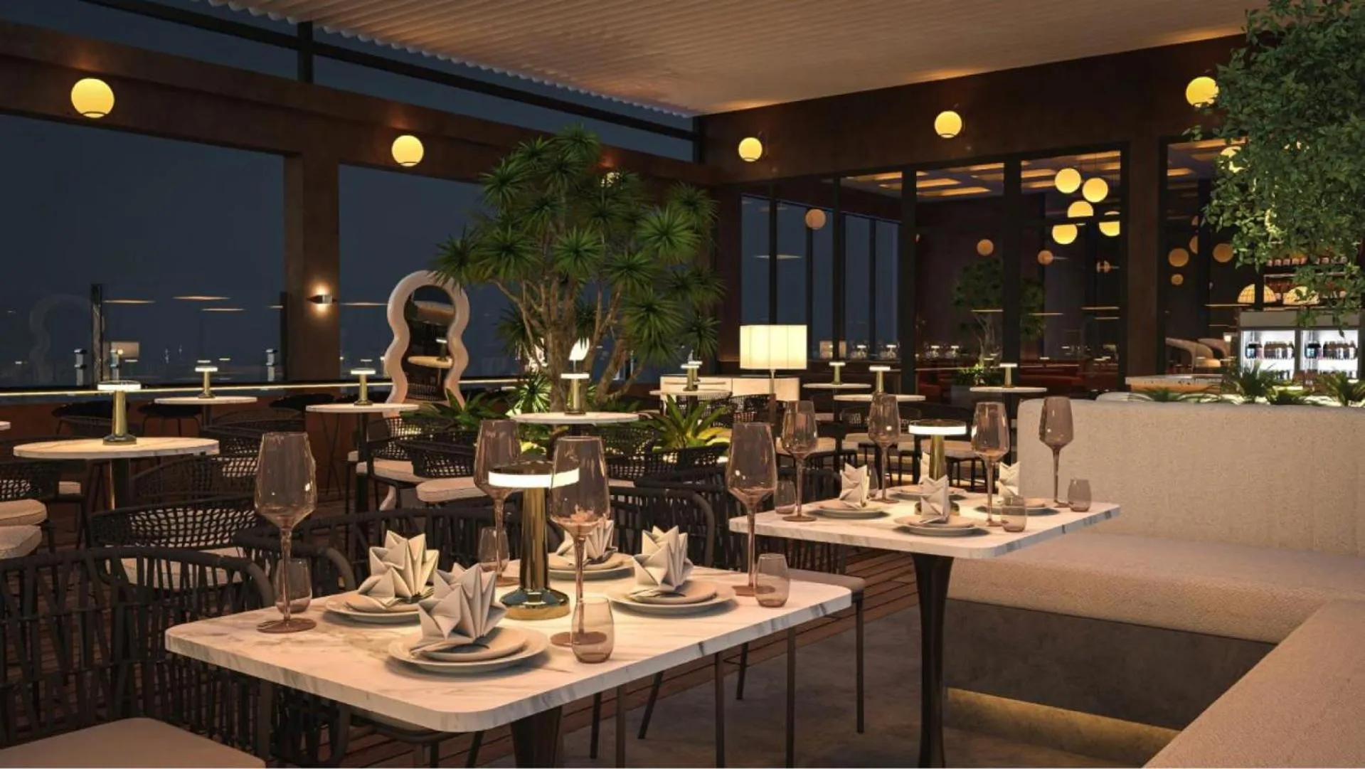 Restaurant/places to eat in Oakwood Hotel & Apartments Saigon