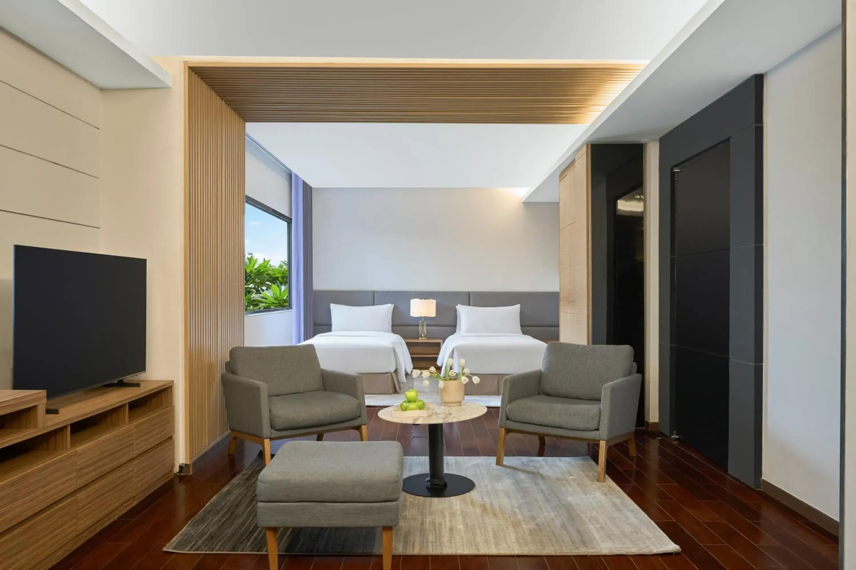 Living room in Oakwood Hotel & Apartments Saigon Living room in Oakwood Hotel & Apartments Saigon