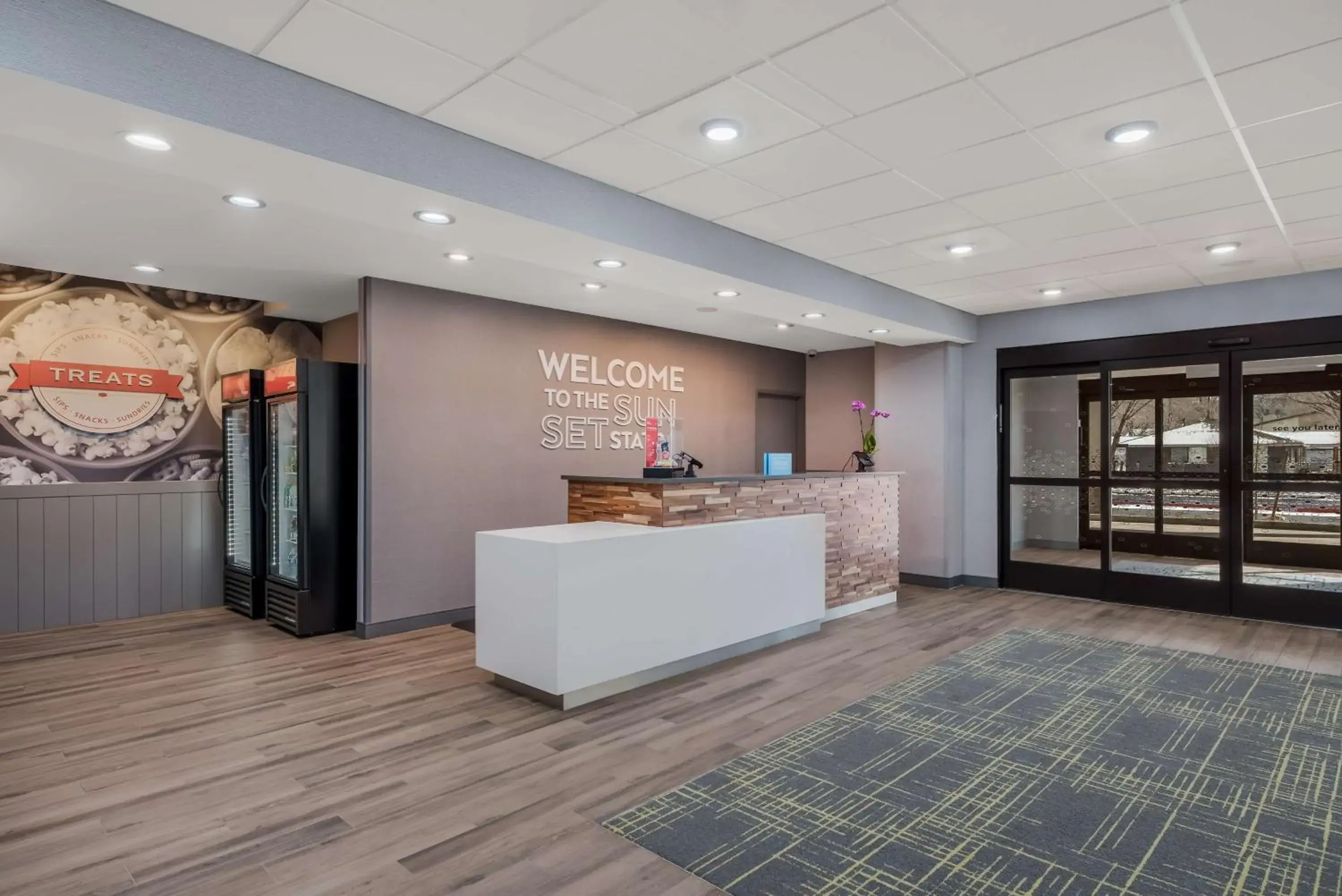 Lobby or reception in Hampton Inn By Hilton Williams Lobby or reception in Hampton Inn By Hilton Williams
