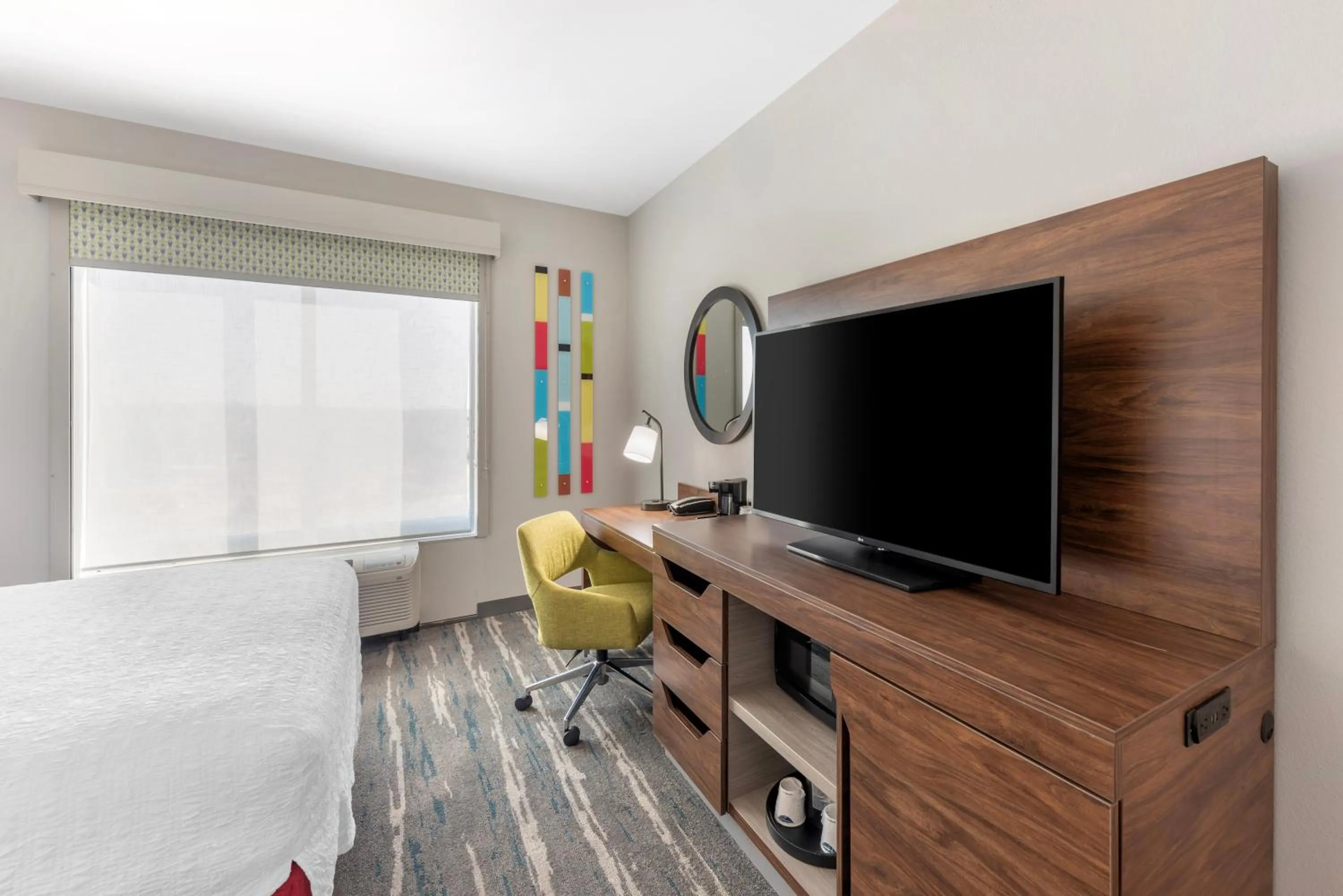 TV and multimedia, Bed in Hampton Inn Harker Heights