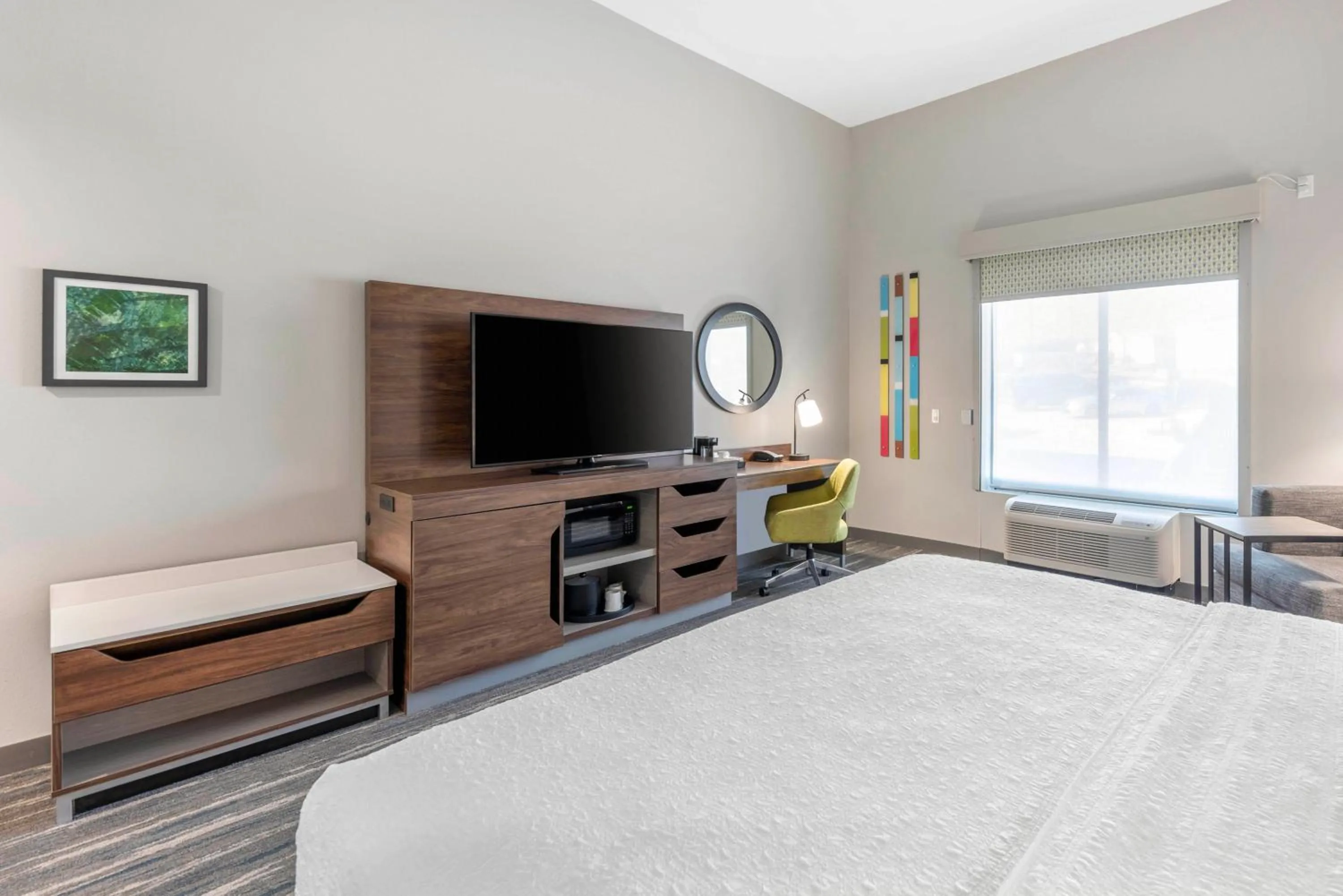 TV and multimedia, Bed in Hampton Inn Harker Heights