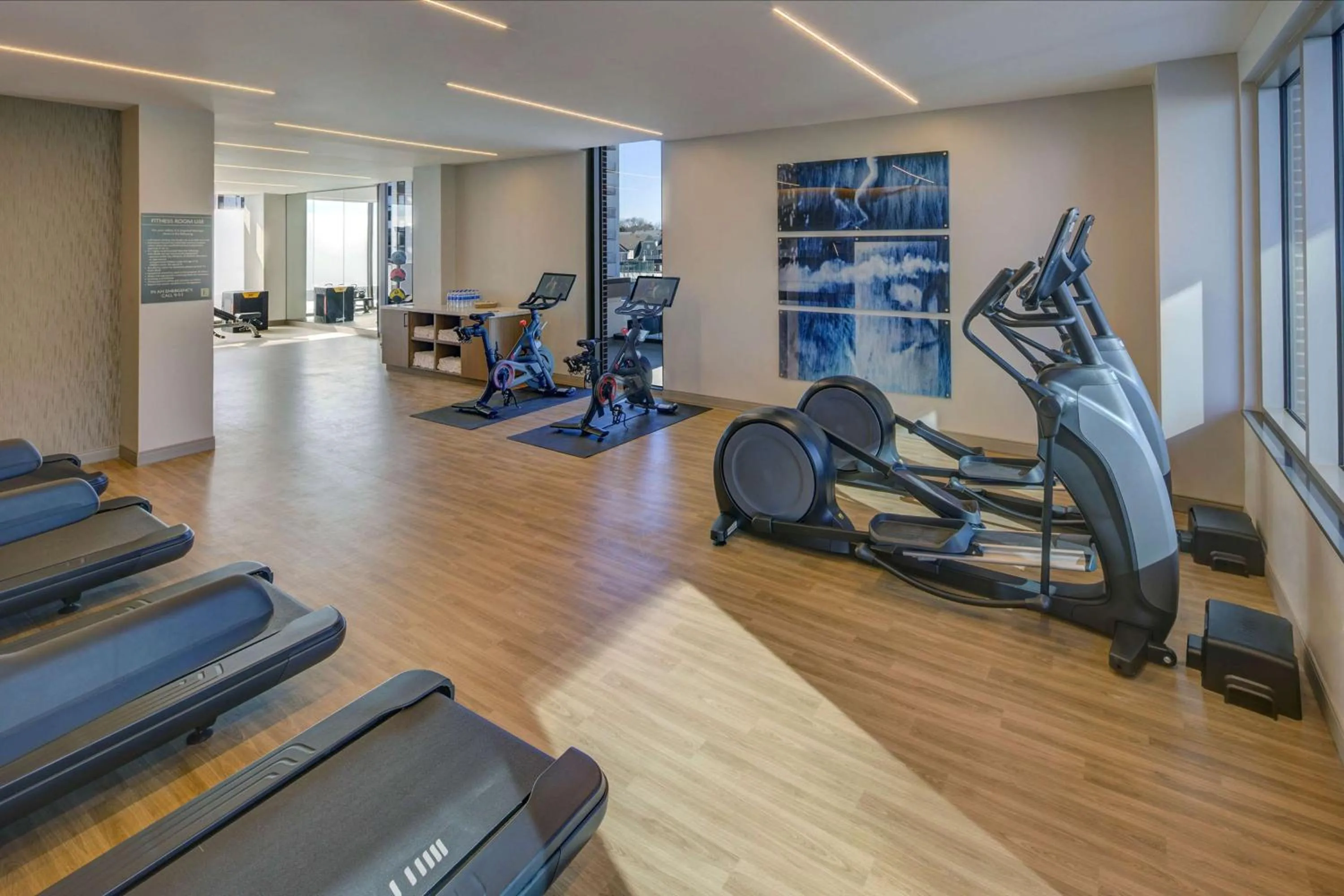 Fitness centre/facilities in Embassy Suites By Hilton Virginia Beach Oceanfront Resort