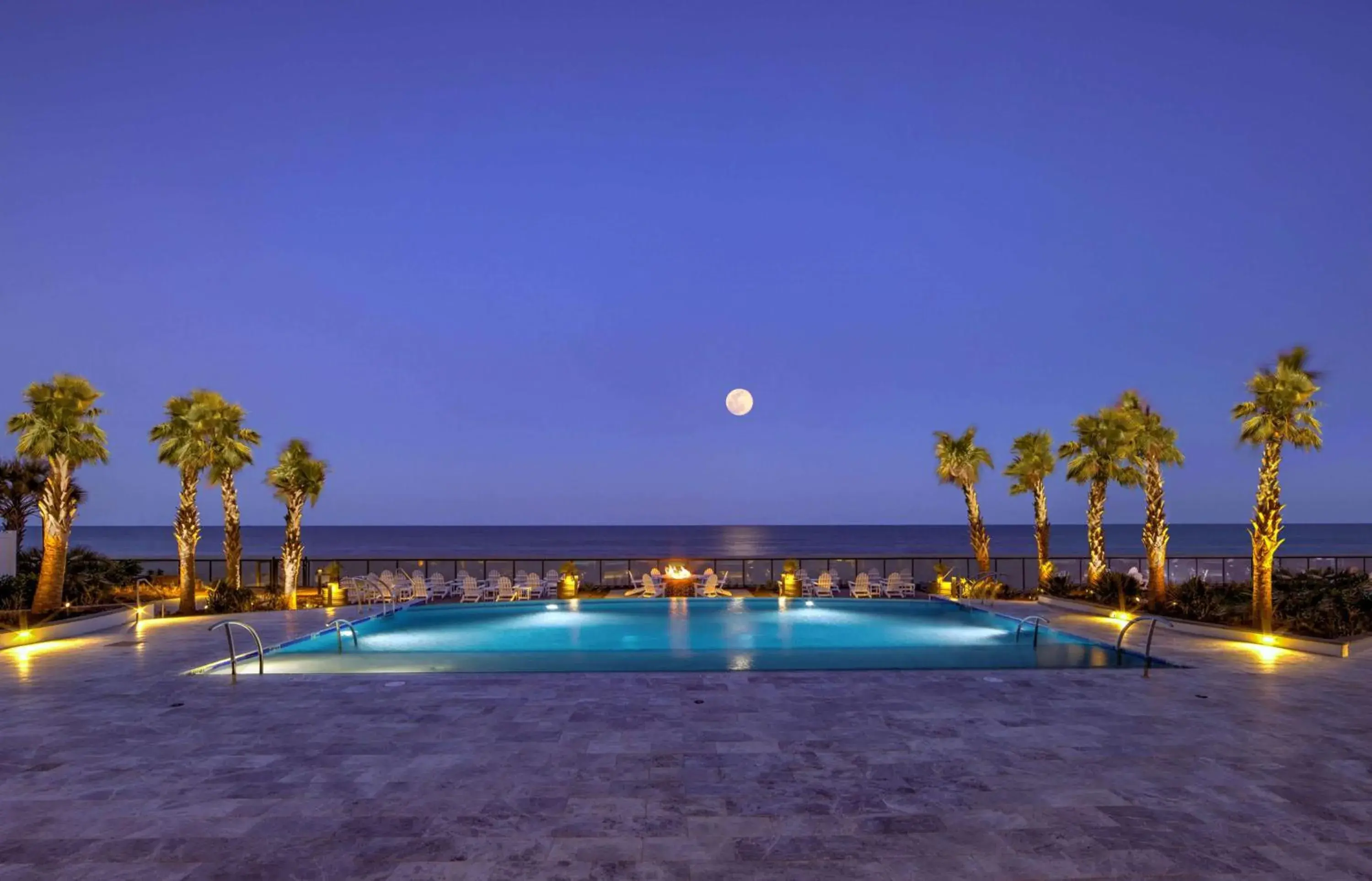 Pool view in Embassy Suites By Hilton Virginia Beach Oceanfront Resort Pool view in Embassy Suites By Hilton Virginia Beach Oceanfront Resort