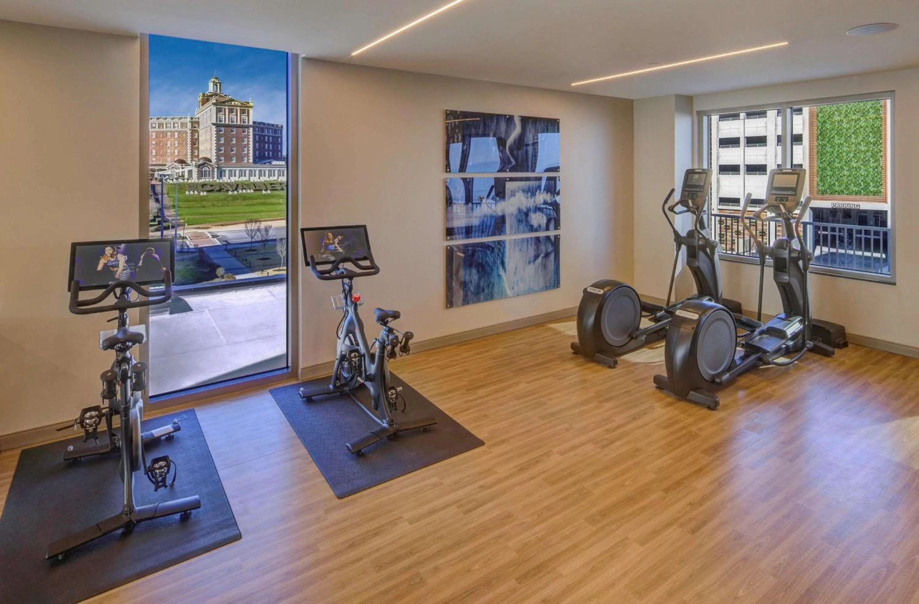 Fitness centre/facilities in Embassy Suites By Hilton Virginia Beach Oceanfront Resort