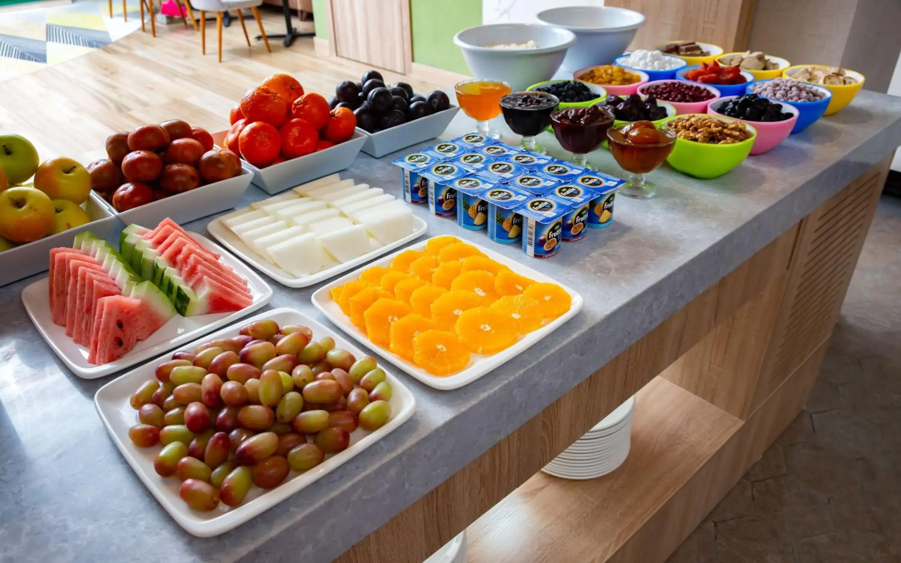 Breakfast in Hilton Garden Inn Samarkand Breakfast in Hilton Garden Inn Samarkand