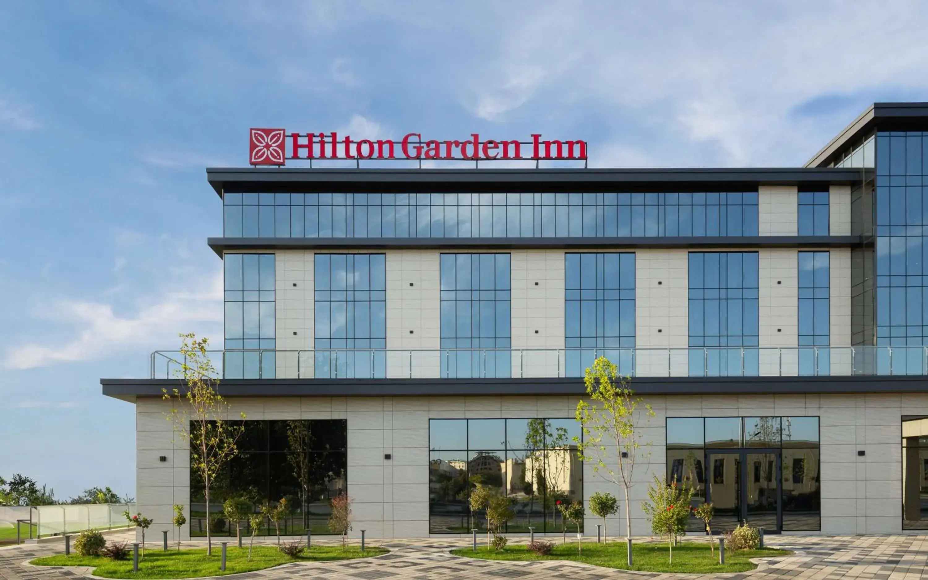 Property building in Hilton Garden Inn Samarkand Property building in Hilton Garden Inn Samarkand