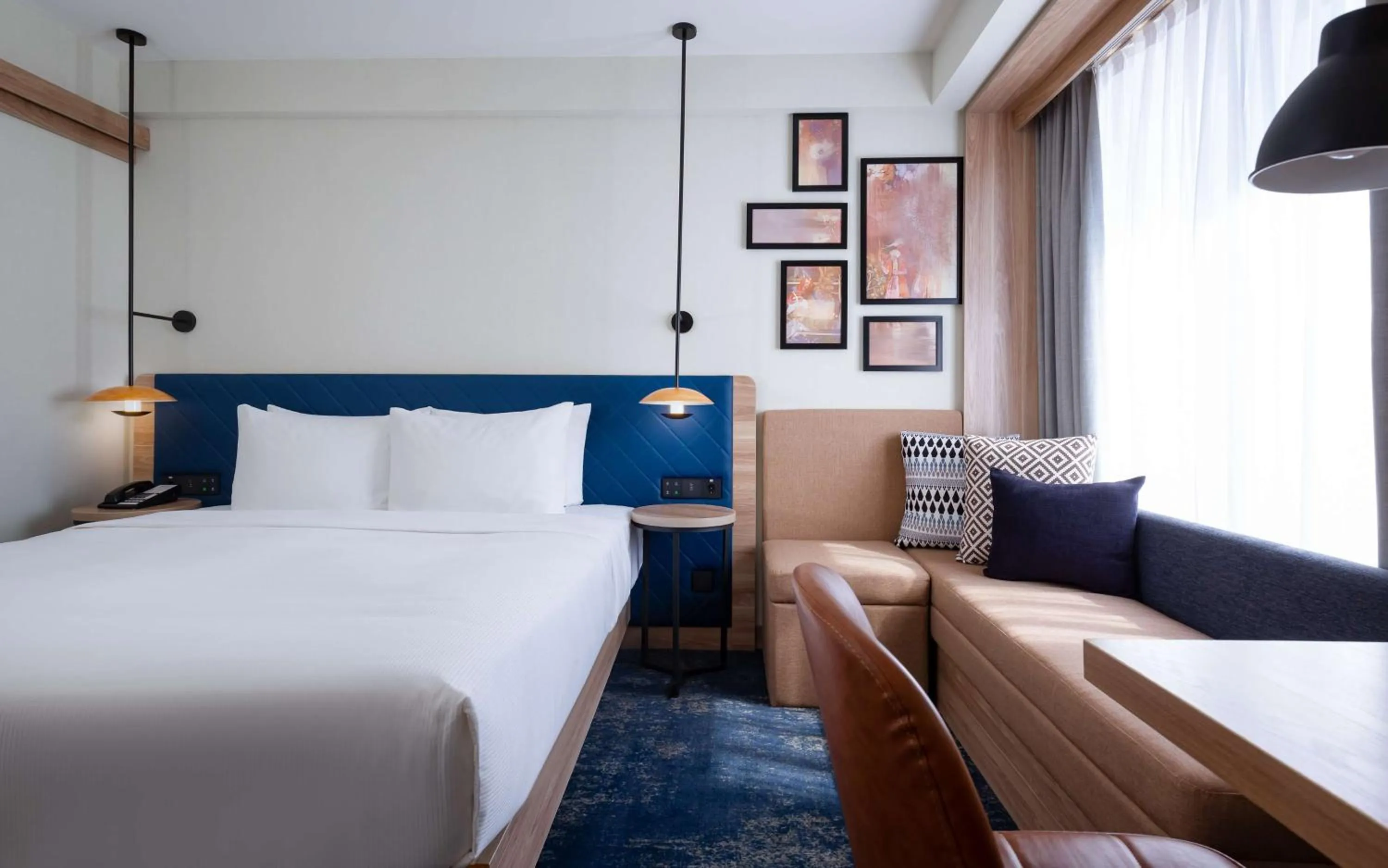 Living room, Bed in Hilton Garden Inn Samarkand