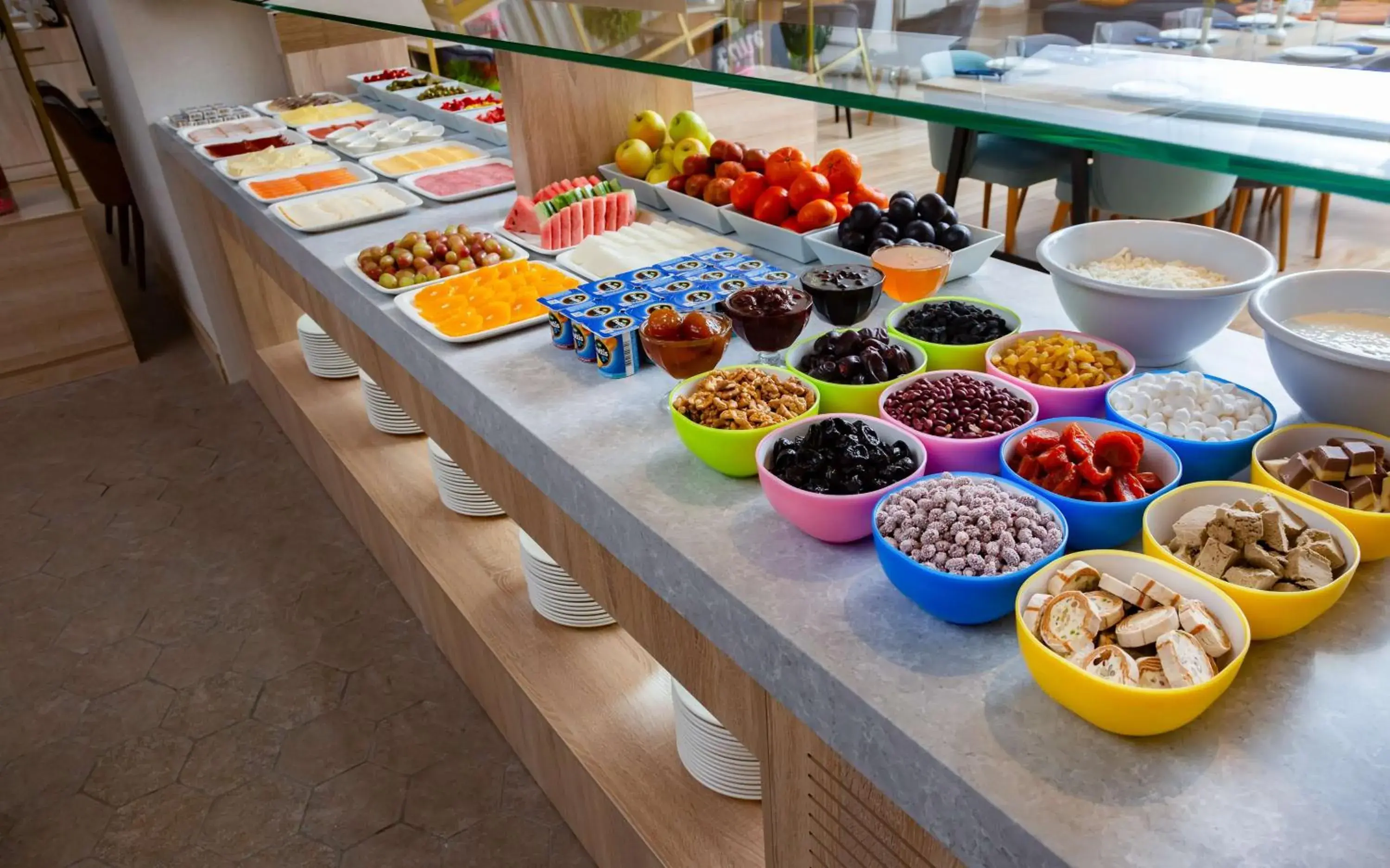 Breakfast in Hilton Garden Inn Samarkand Breakfast in Hilton Garden Inn Samarkand