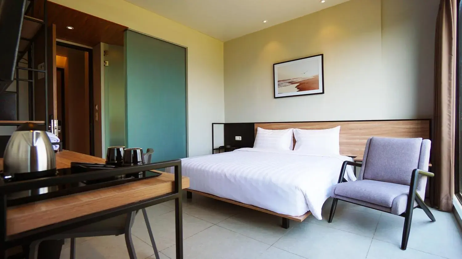 Bed in Conjioo Hotel Jakarta Managed by MHM Bed in Conjioo Hotel Jakarta Managed by MHM