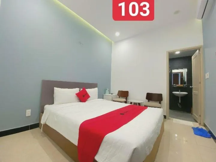 Bed in VND Vũng Tàu Hotel & Villa