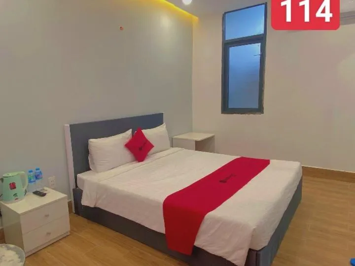 Bed in VND Vũng Tàu Hotel & Villa