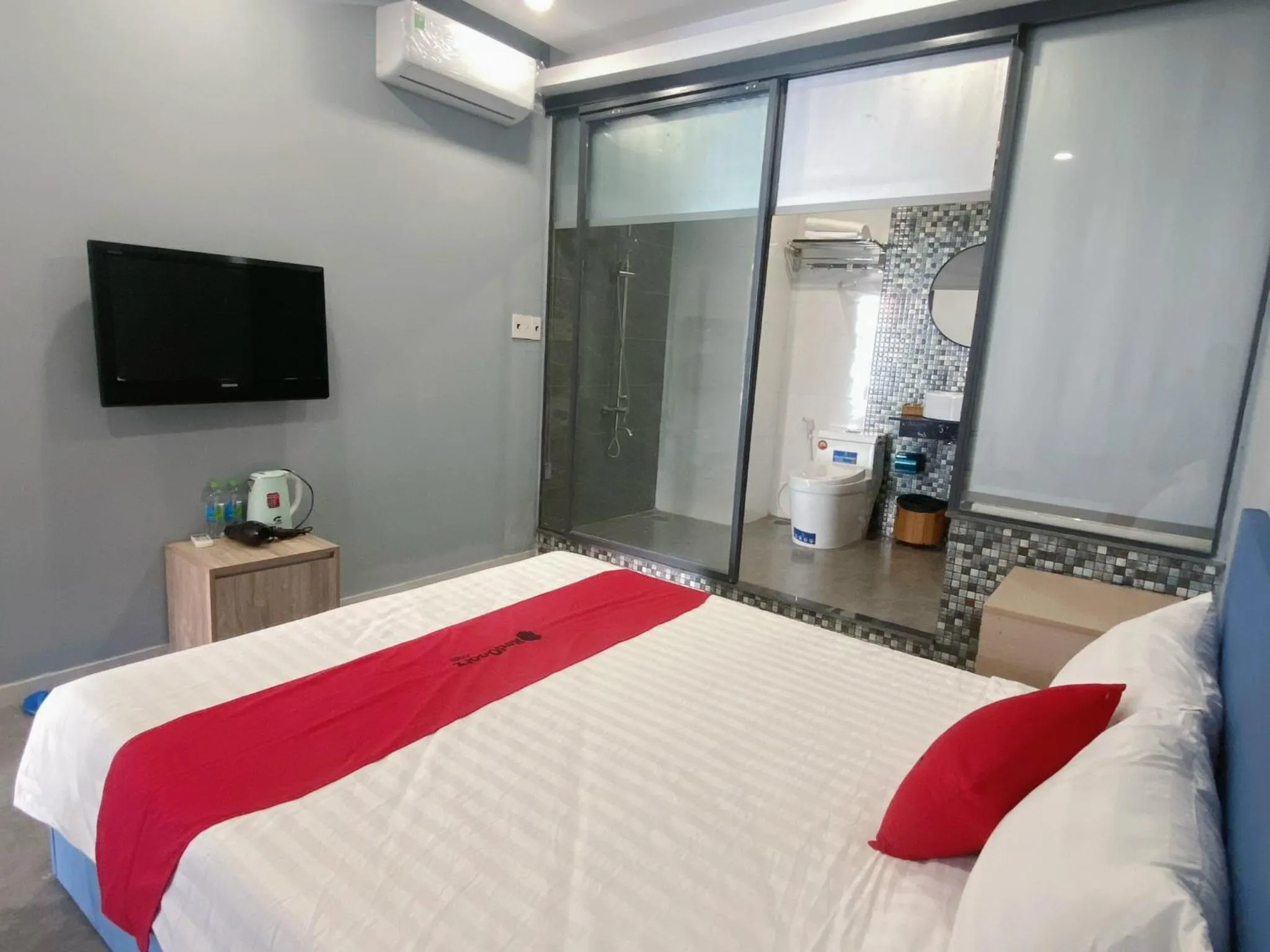 Bed in VND Vũng Tàu Hotel & Villa