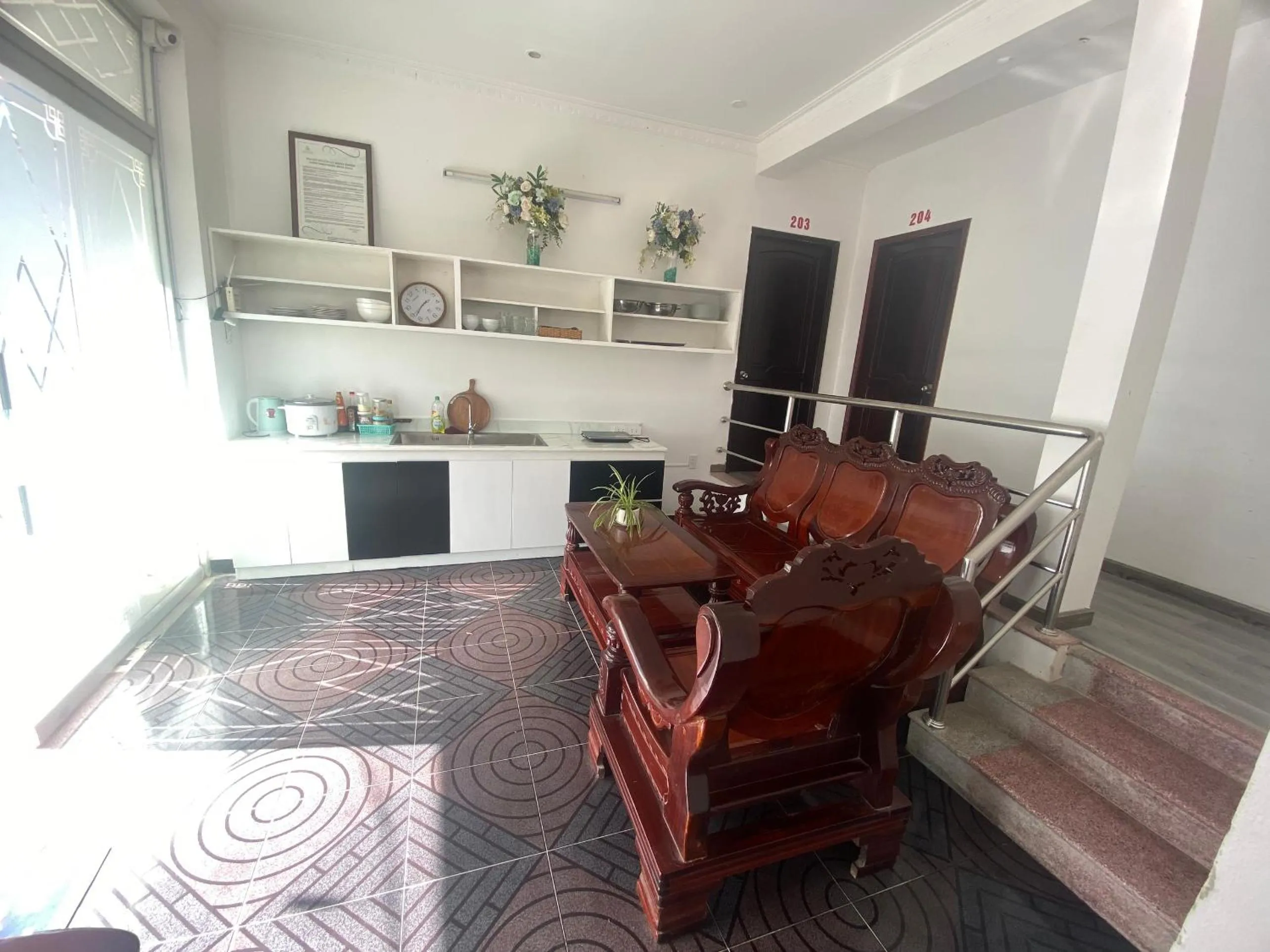 Kitchen or kitchenette in VND Vũng Tàu Hotel & Villa