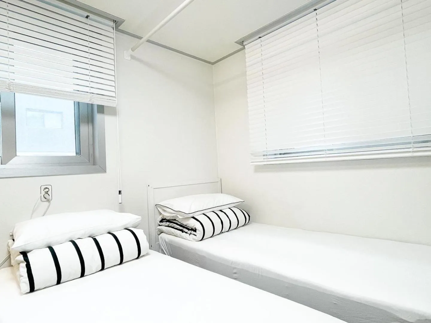 Bed in W Premium Guesthouse Incheon airport