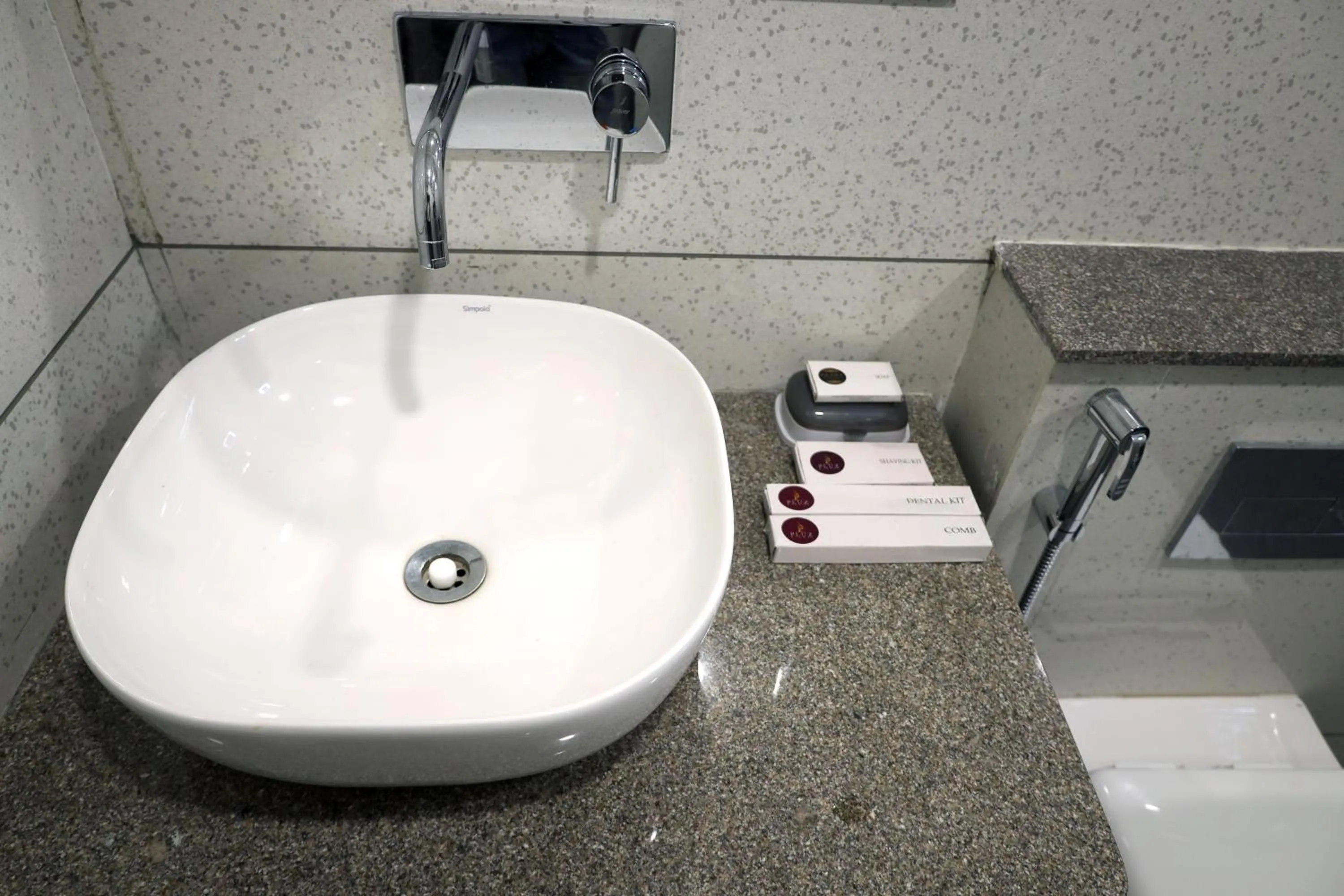 Bathroom in Tulsi Hotel