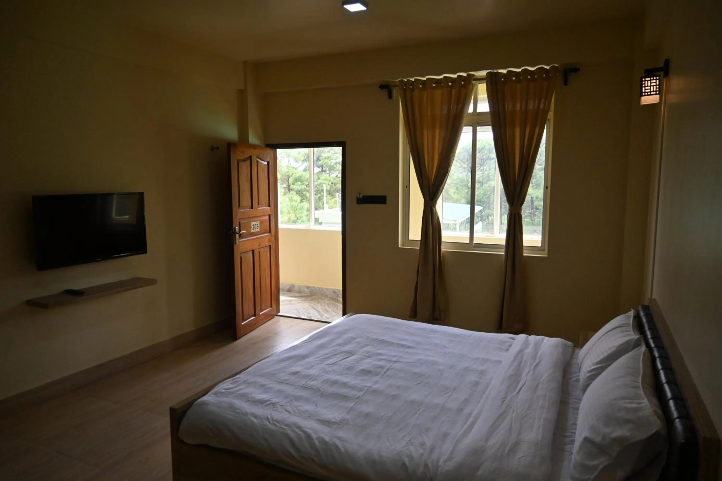 TV and multimedia, Bed in TreeTops Residency