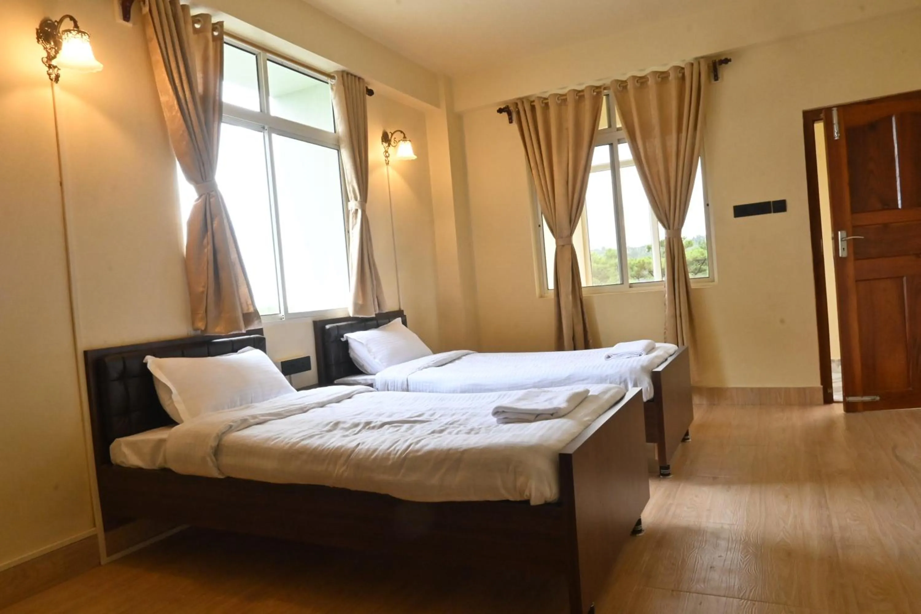 Bedroom, Bed in TreeTops Residency