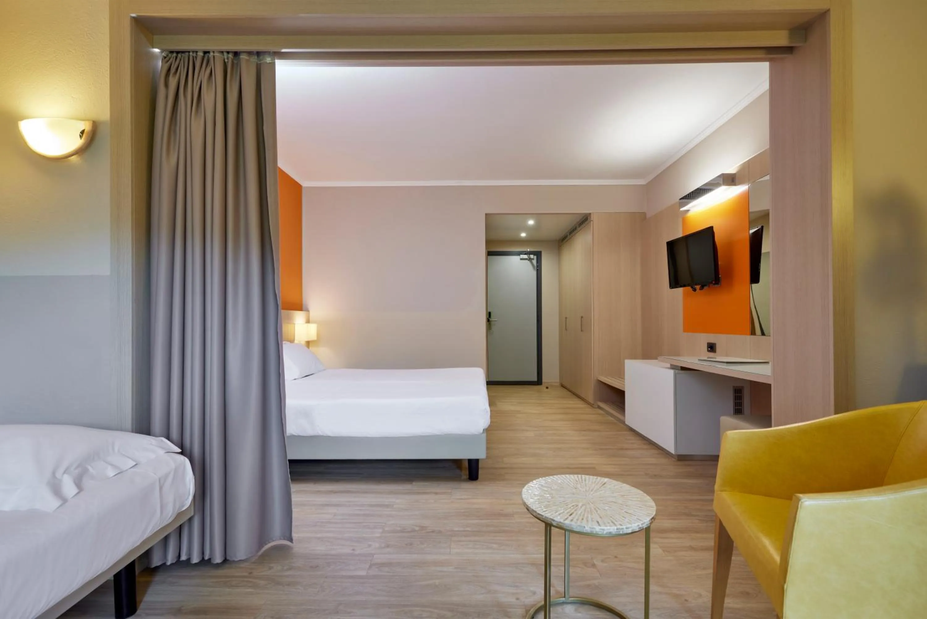 Bedroom, Bed in Park Hotel I Lecci