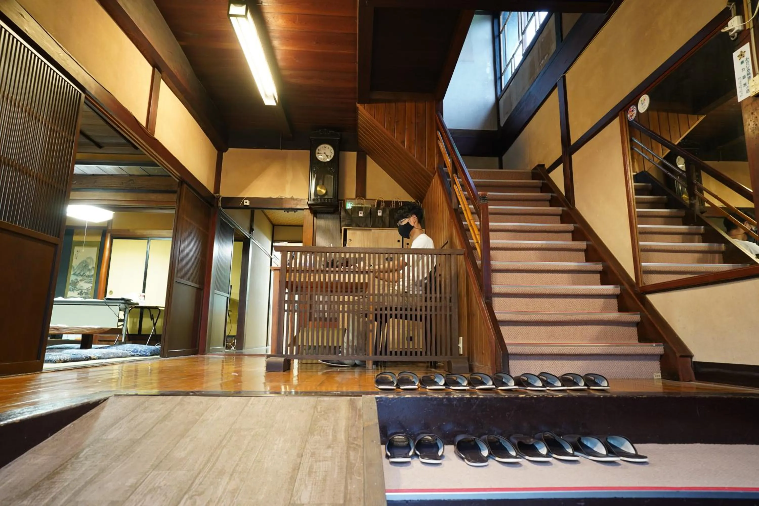 Facade/entrance in Hostel Murasaki