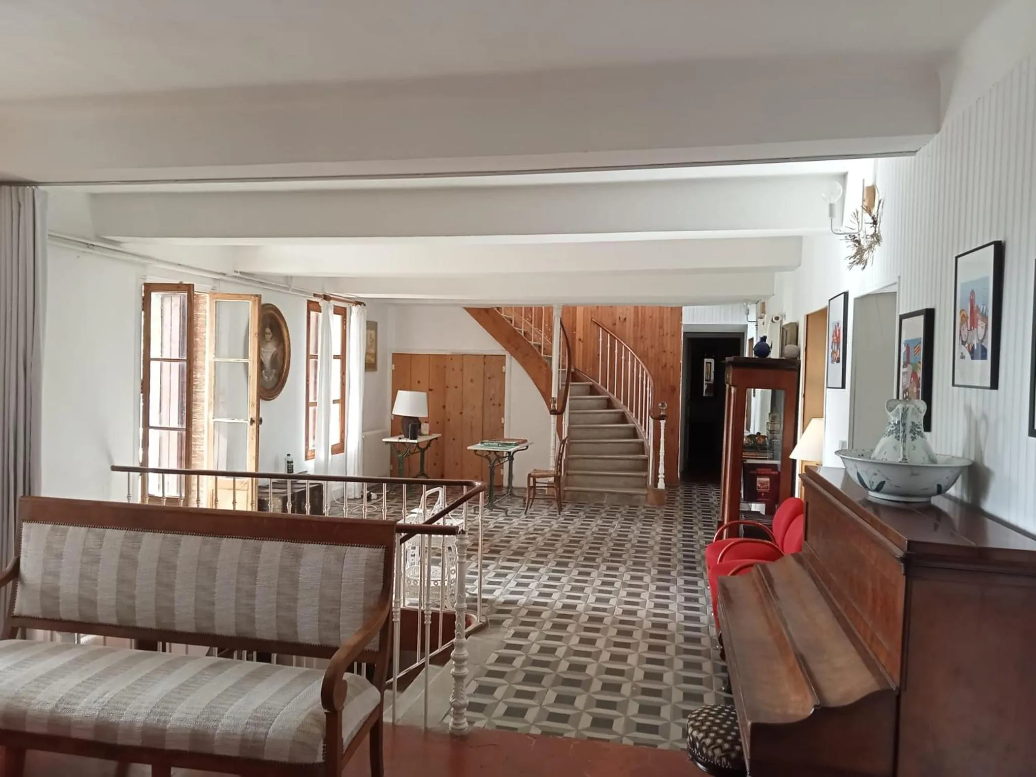 Communal lounge/ TV room in Le Mas Palegry Chambres d'hôtes Perpignan