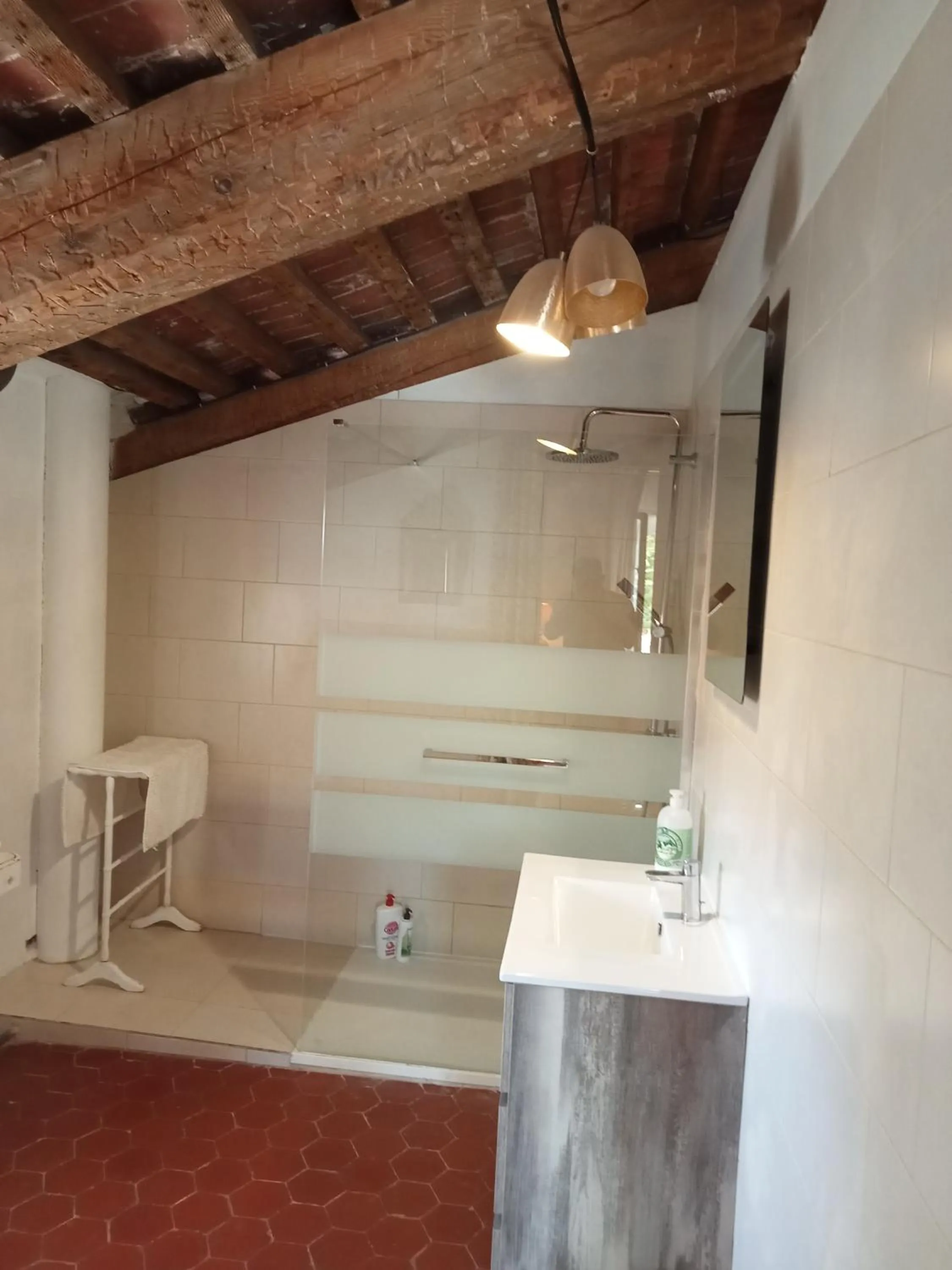 Shower in Le Mas Palegry Chambres d'hôtes Perpignan