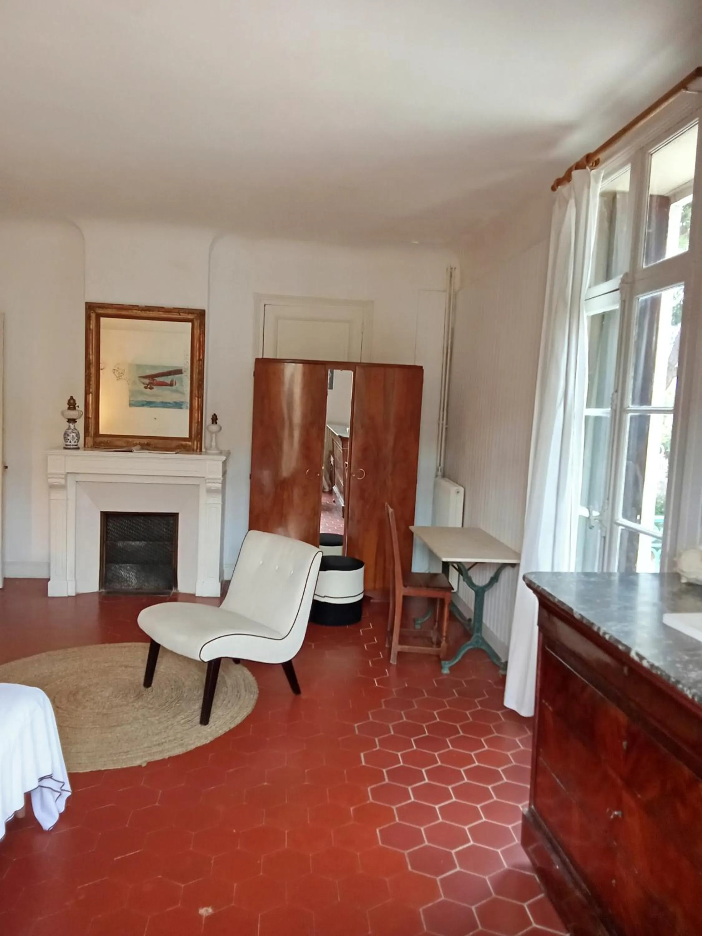 fireplace in Le Mas Palegry Chambres d'hôtes Perpignan