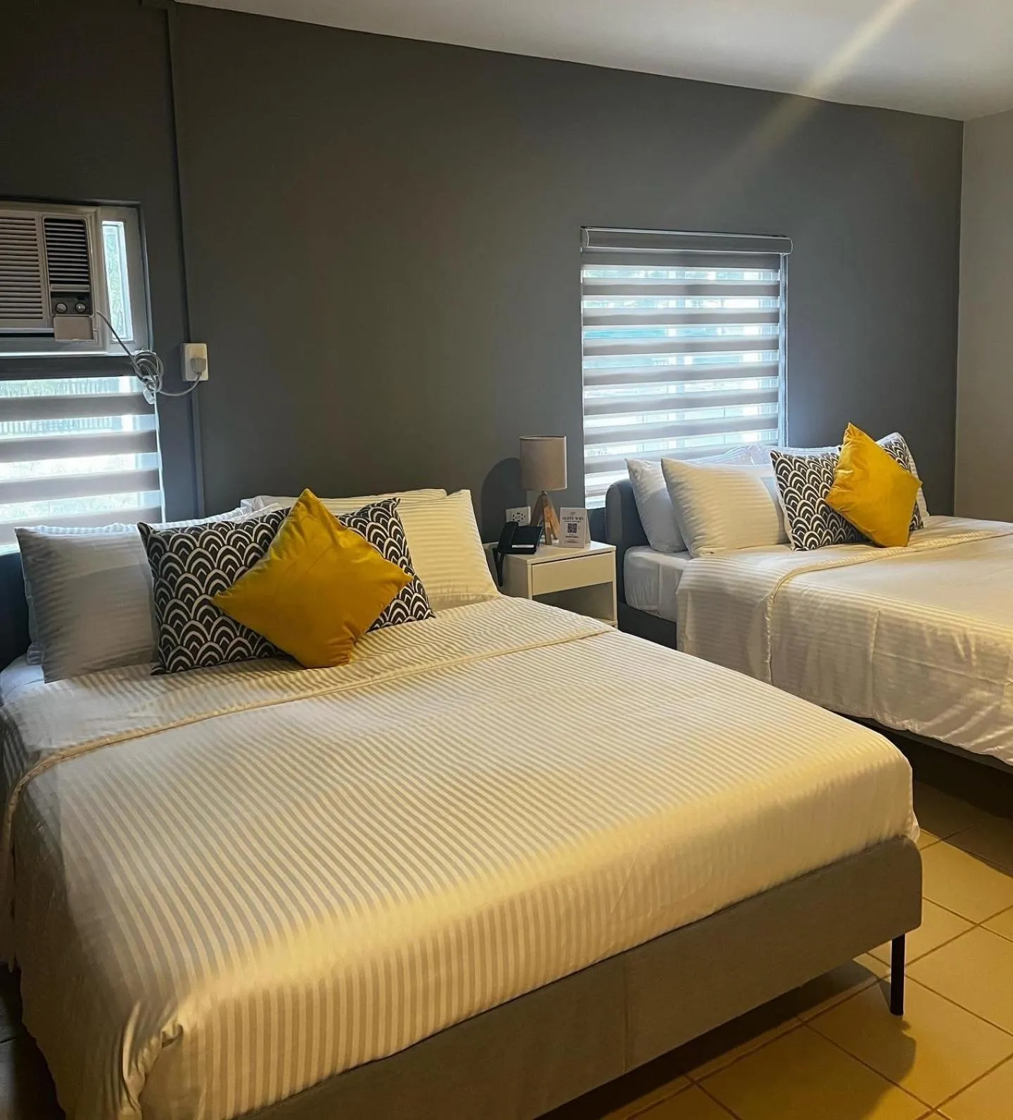 Bed in Emerald Manor Hotel