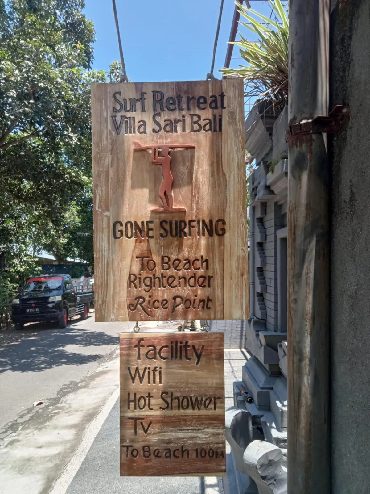 Property logo or sign in Surf Retreat Villa Sari Bali