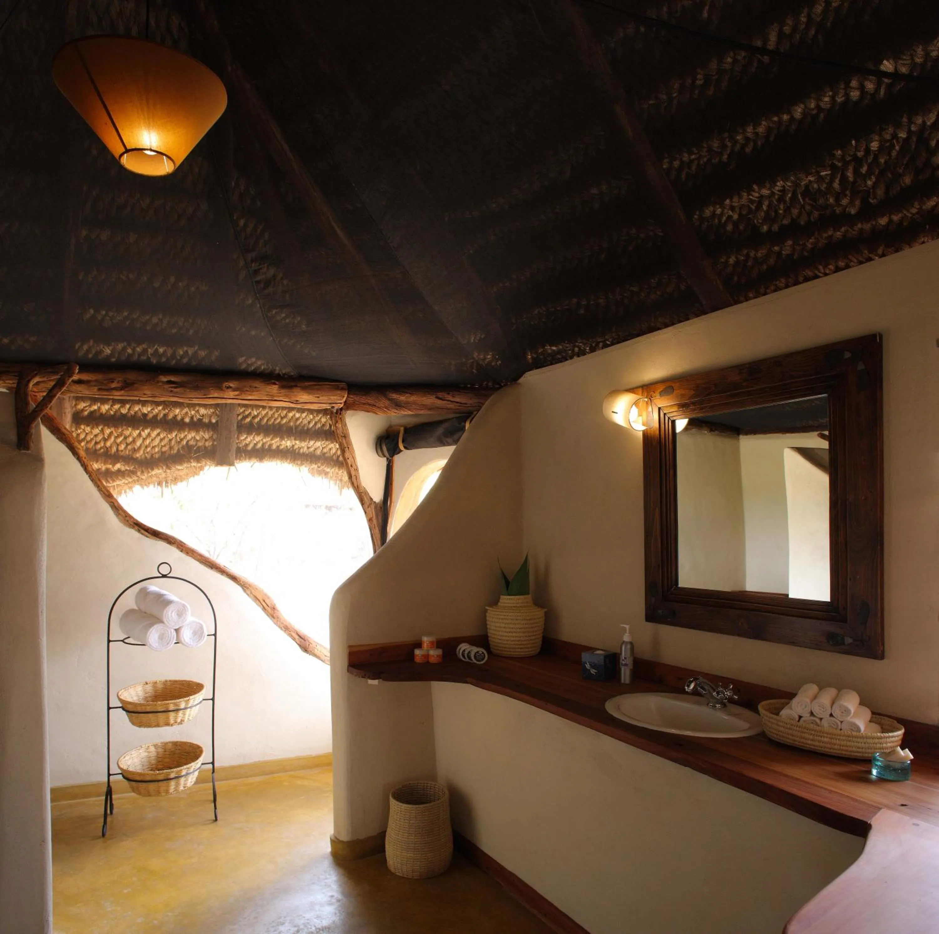 Bathroom in Elewana Lewa Safari Camp