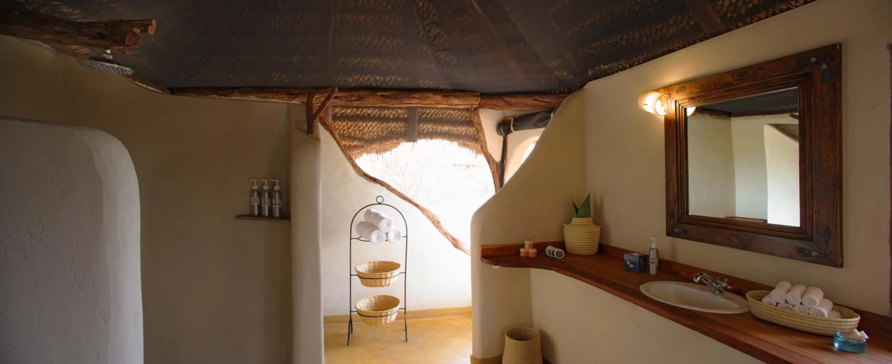 Bathroom in Elewana Lewa Safari Camp