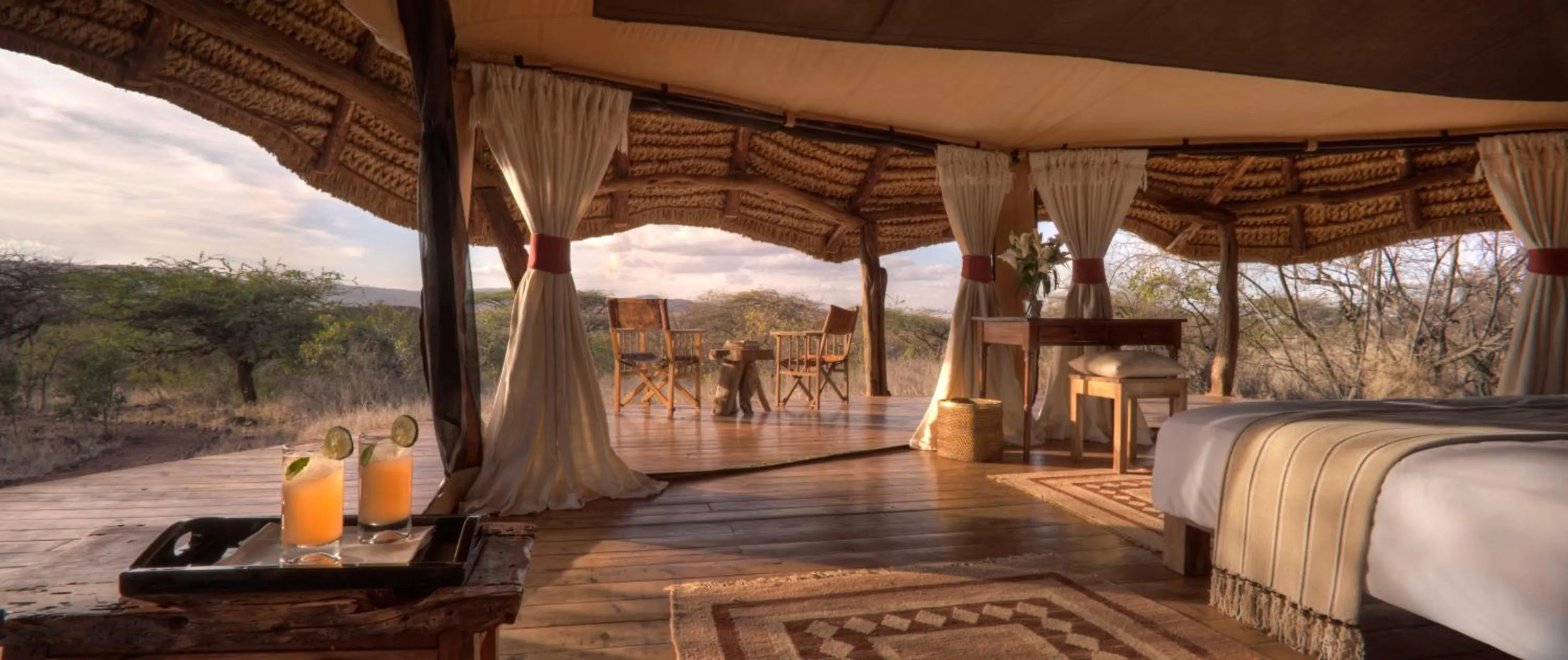 View (from property/room) in Elewana Lewa Safari Camp