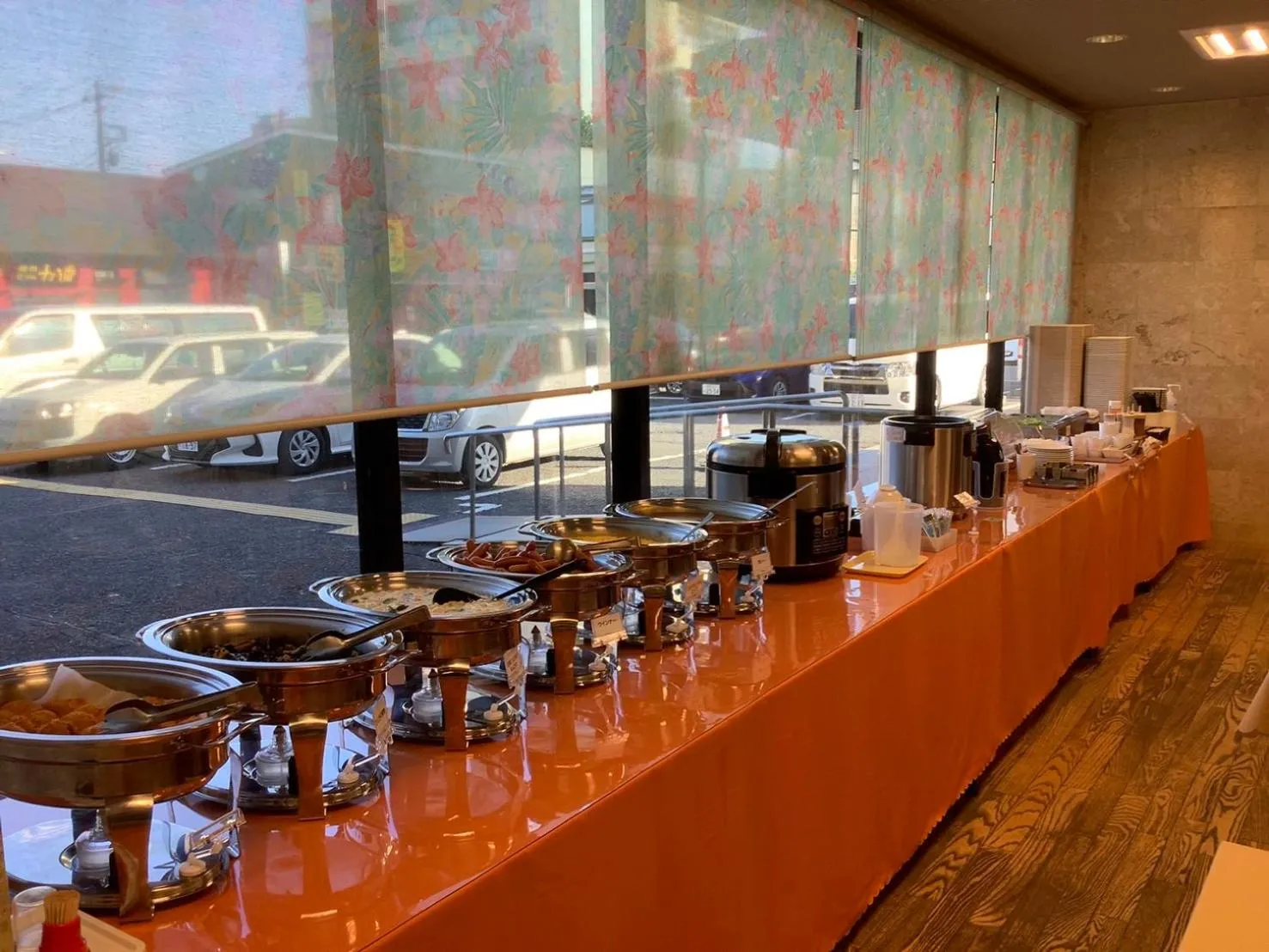 Breakfast in Hotel Crown Hills Furukawa