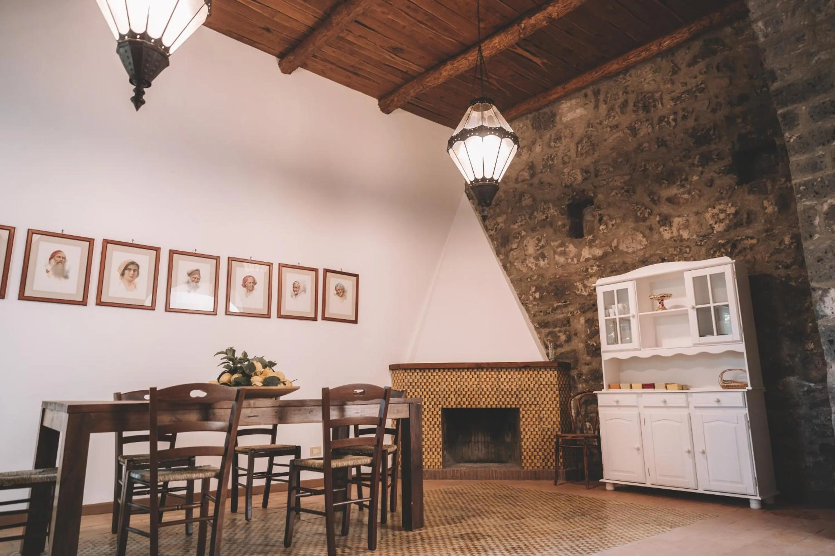Lobby or reception in Villa Puolo - Sorrento