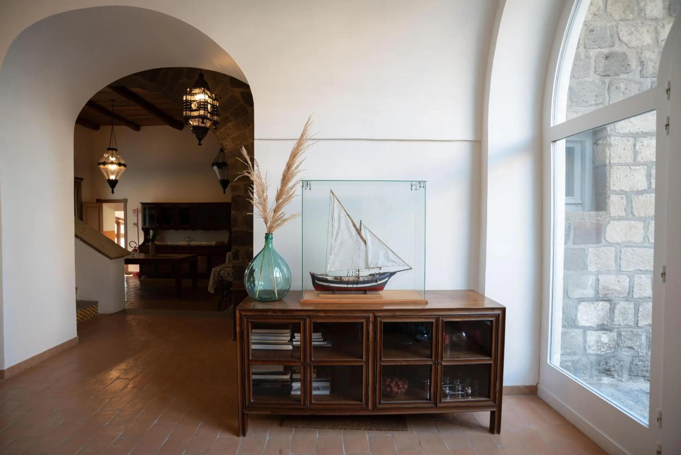 Lobby or reception in Villa Puolo - Sorrento