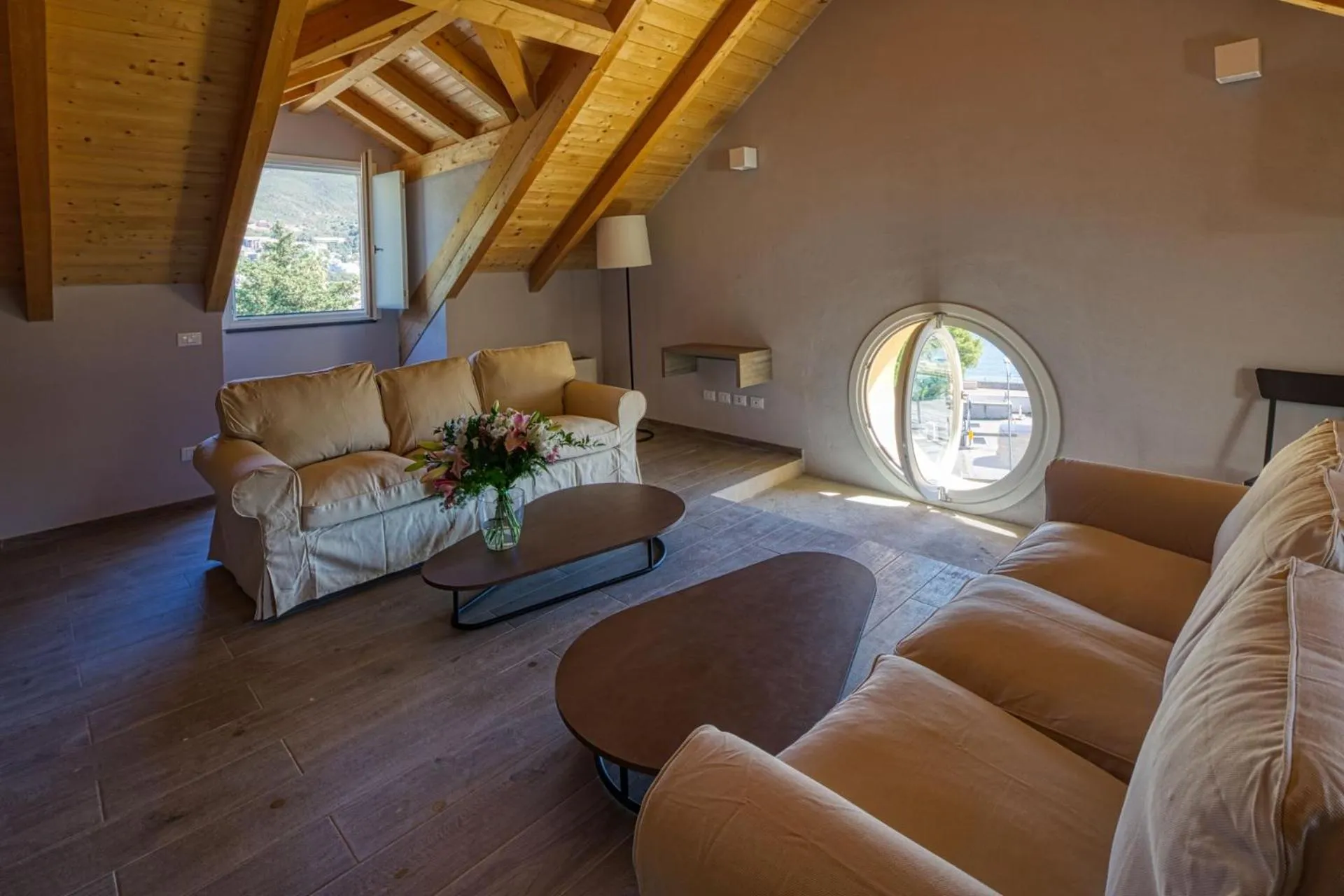 Living room in Residence Via Di Francia