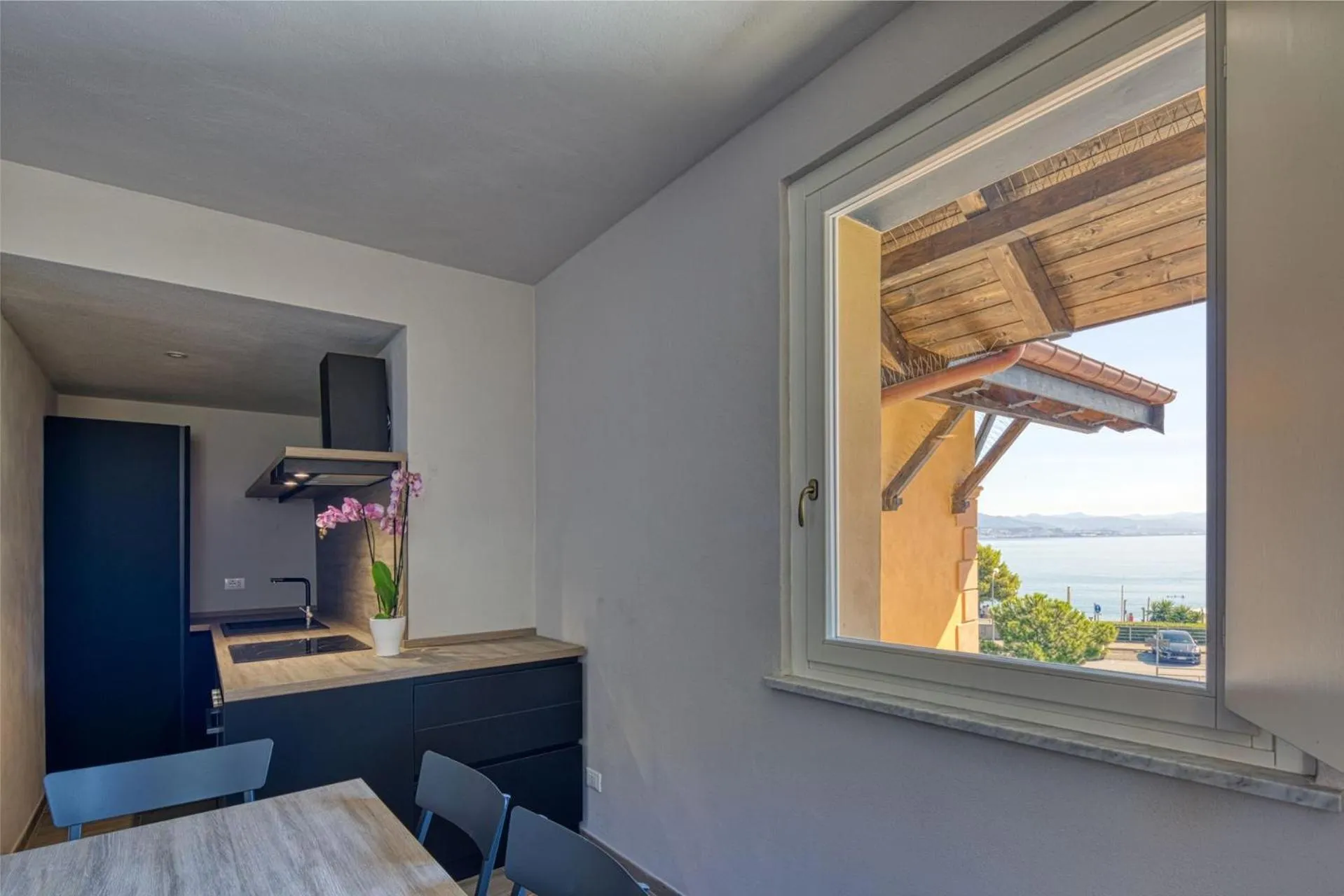 View (from property/room), Bed in Residence Via Di Francia