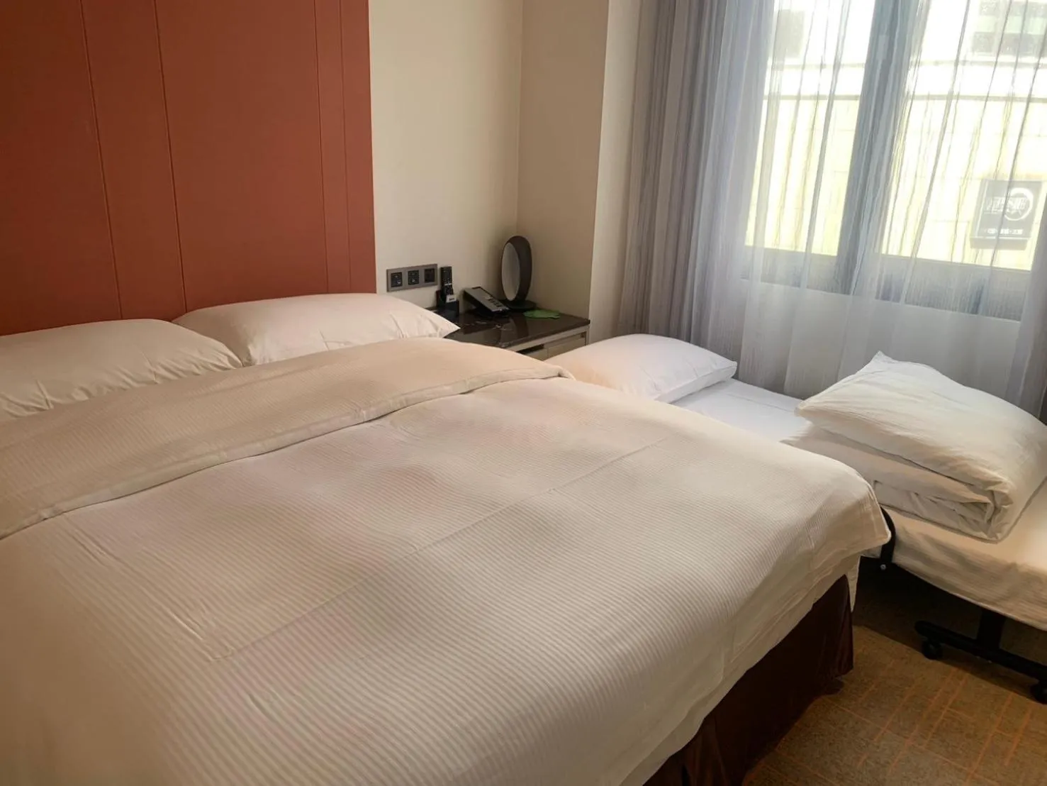 Bed in K Hotels Taipei Linsen