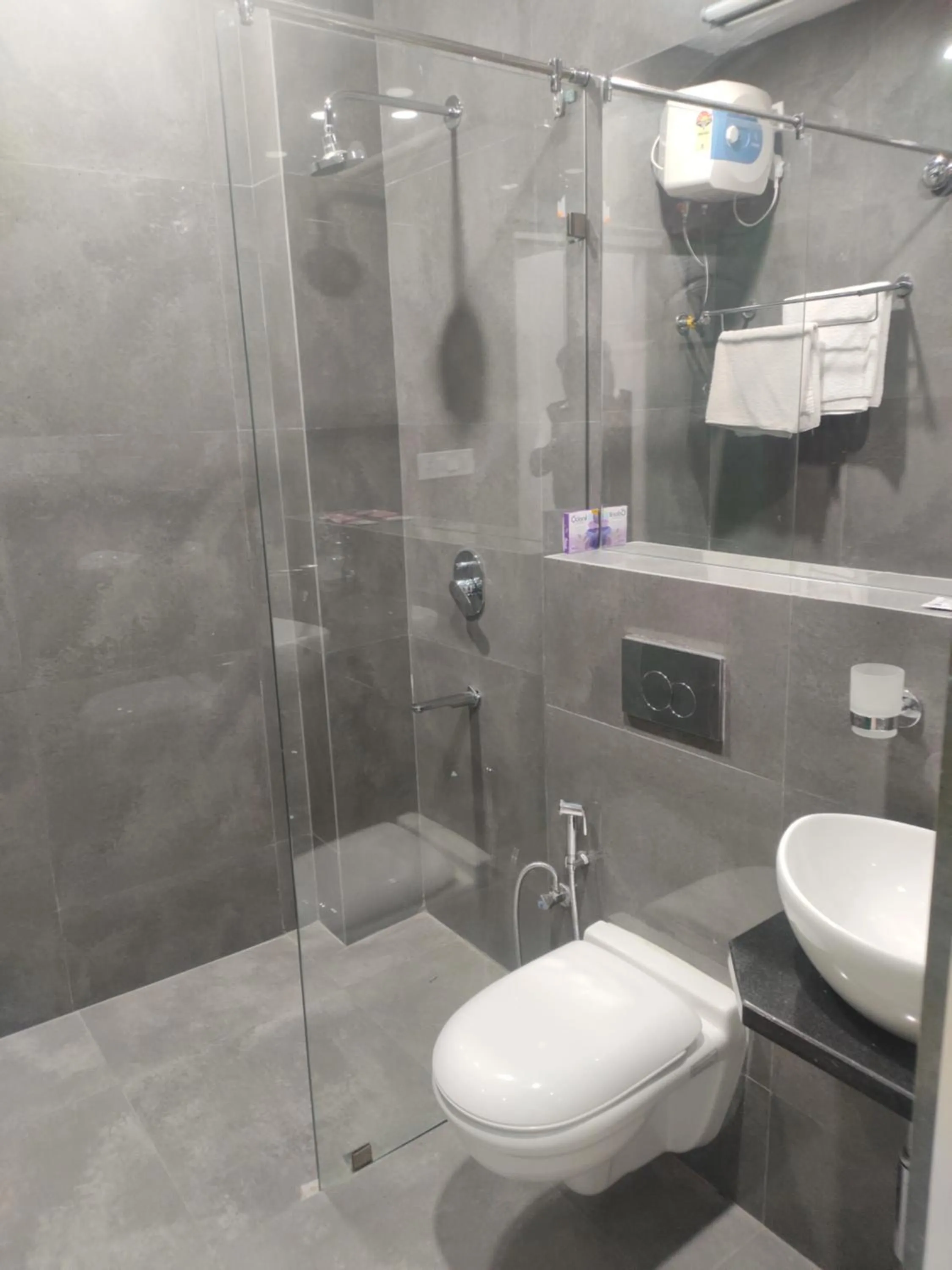 Bathroom in Annandam Inn(Hotel Anand)