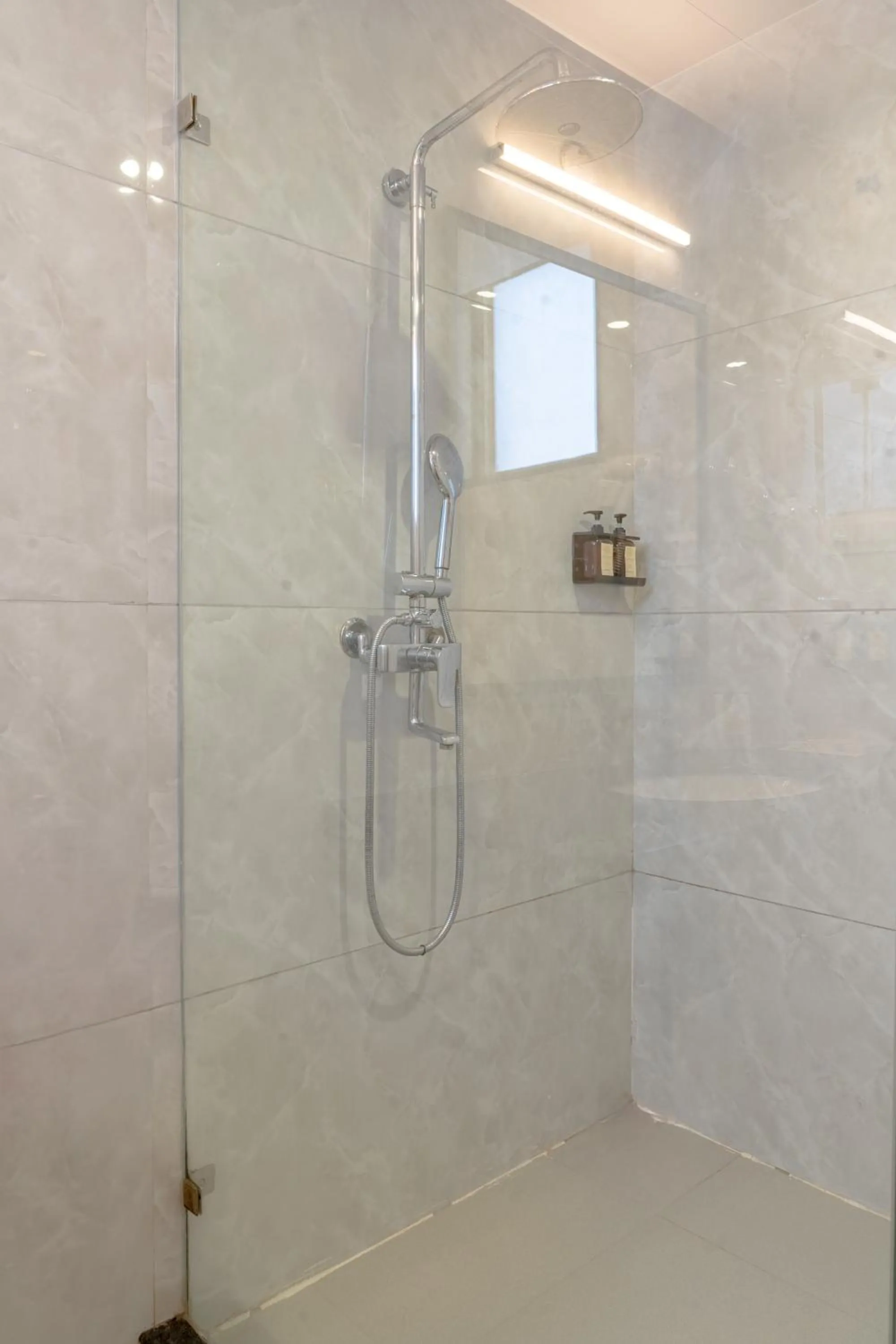 Shower in Hotel Paandora Grand,Udaipur