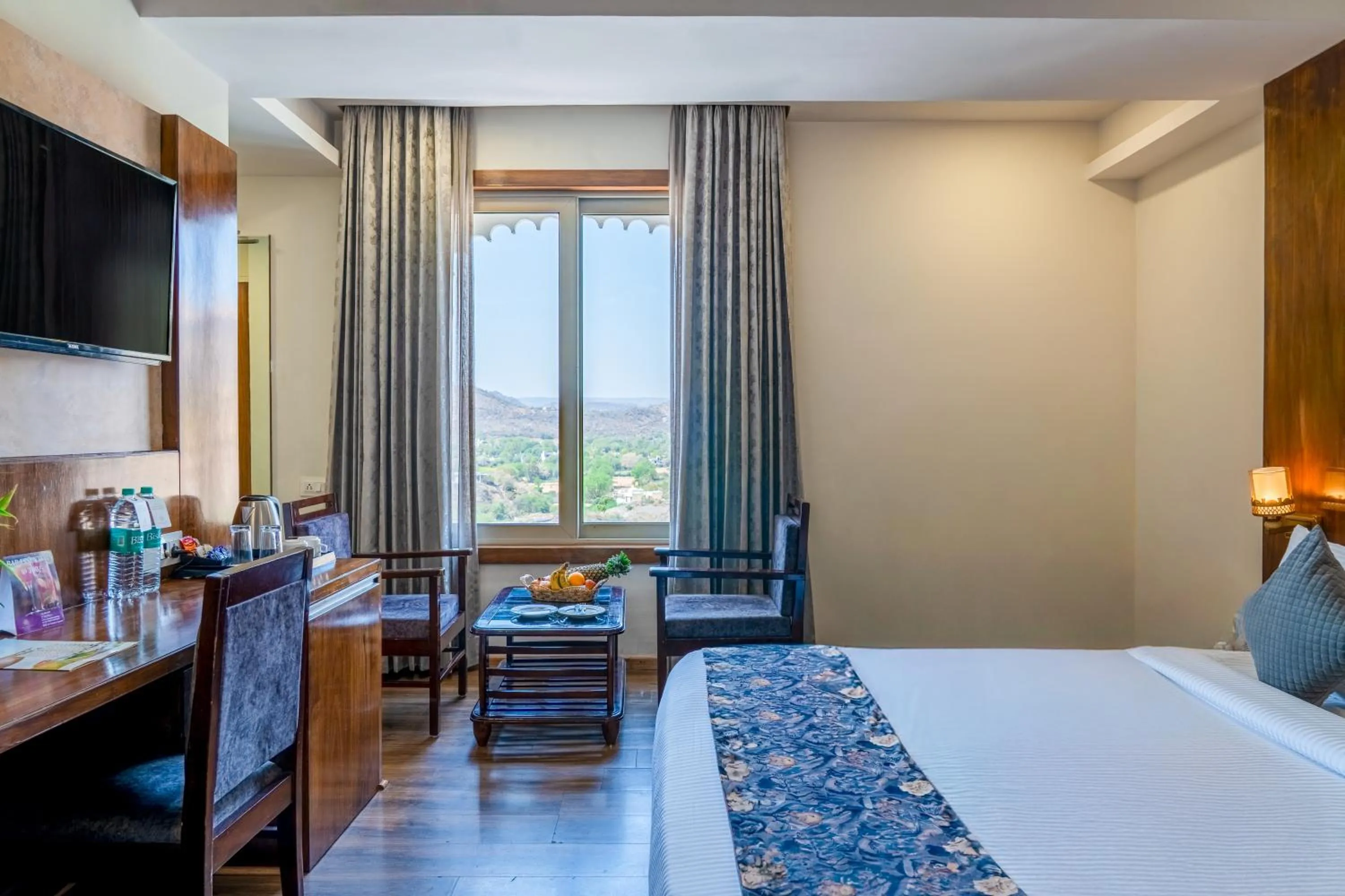 Bed in Hotel Paandora Grand,Udaipur