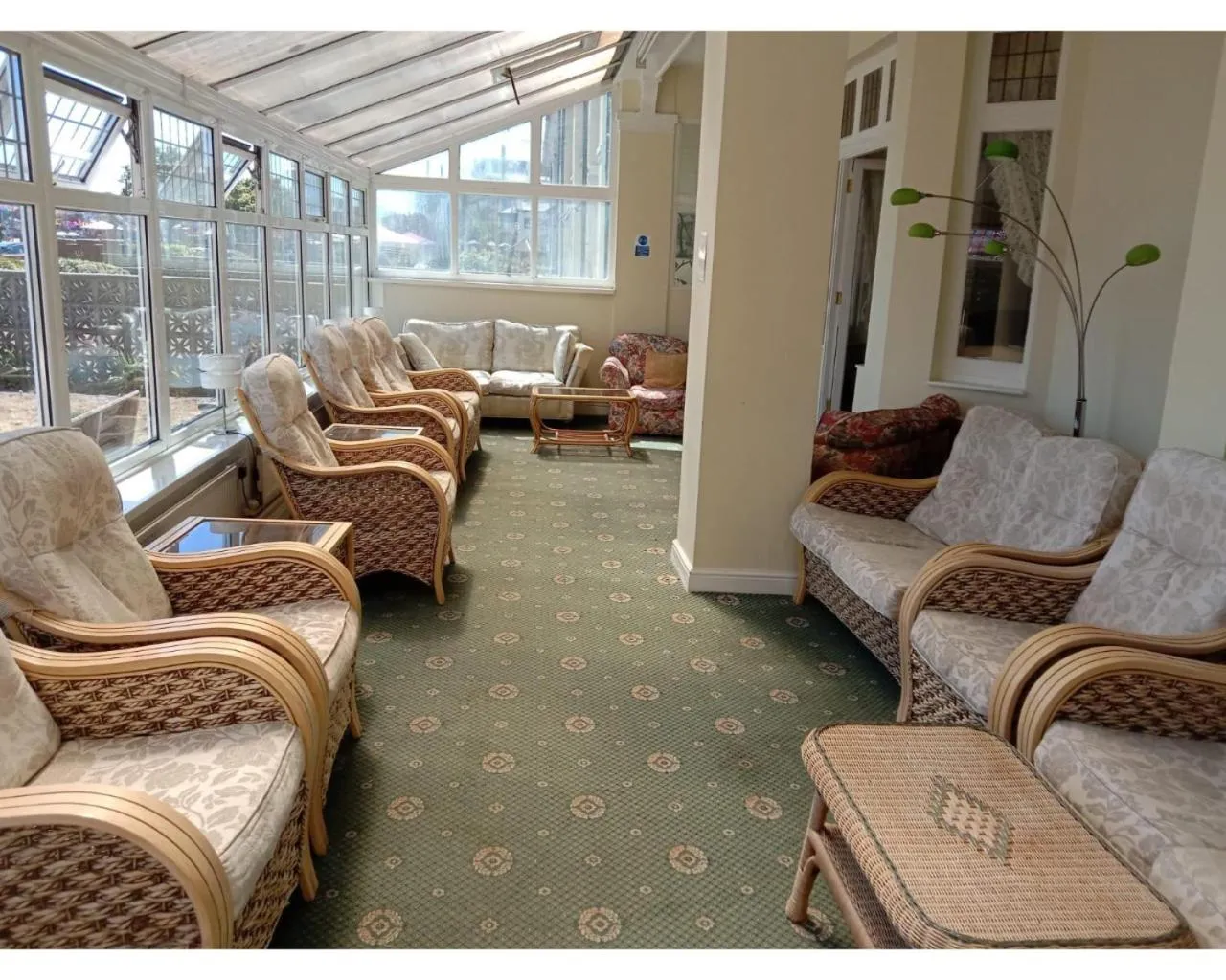 Patio in Bonair Hotel