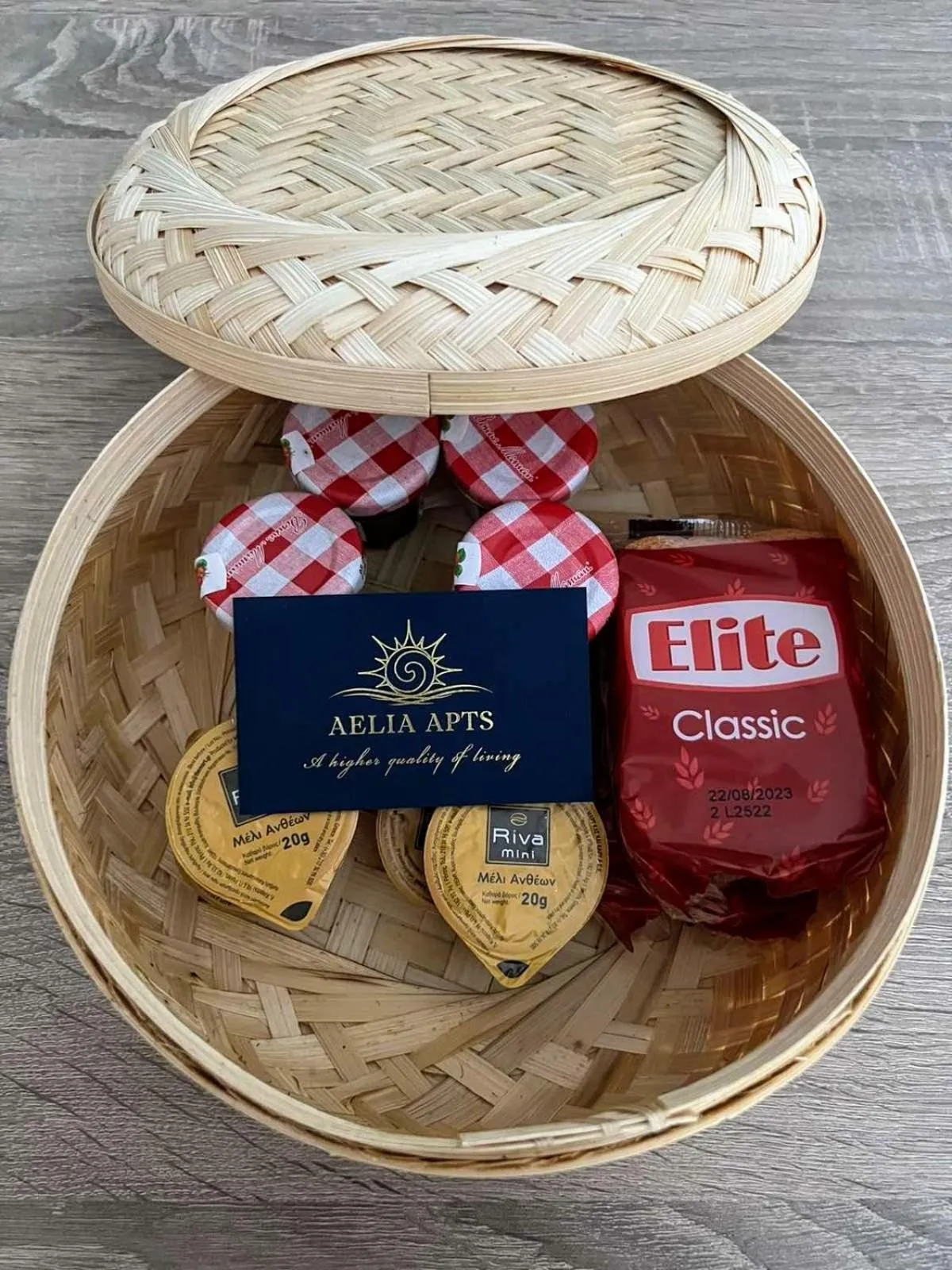 Property logo or sign in Aelia Apartments