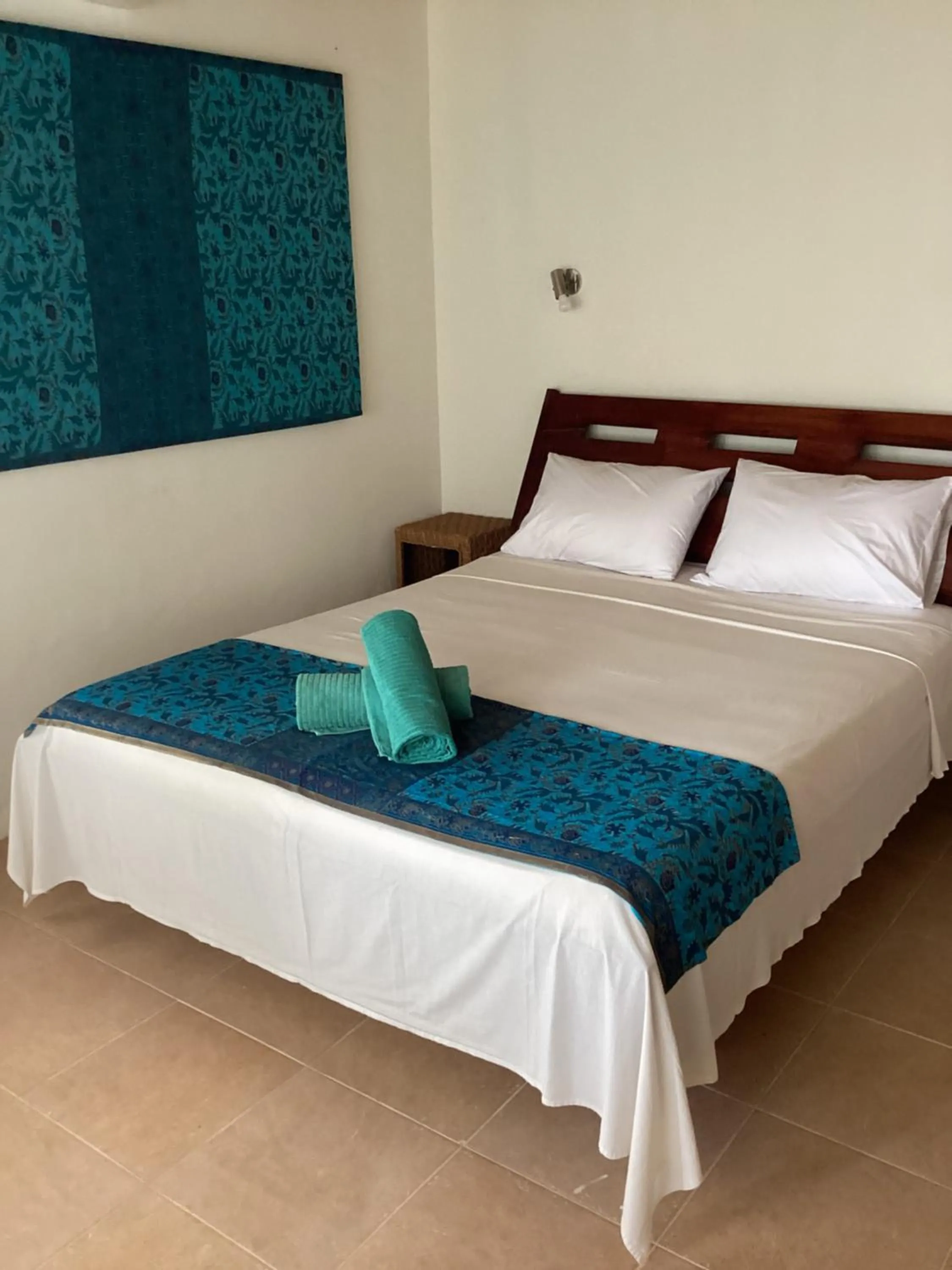 Bed in Juliantos by the sea