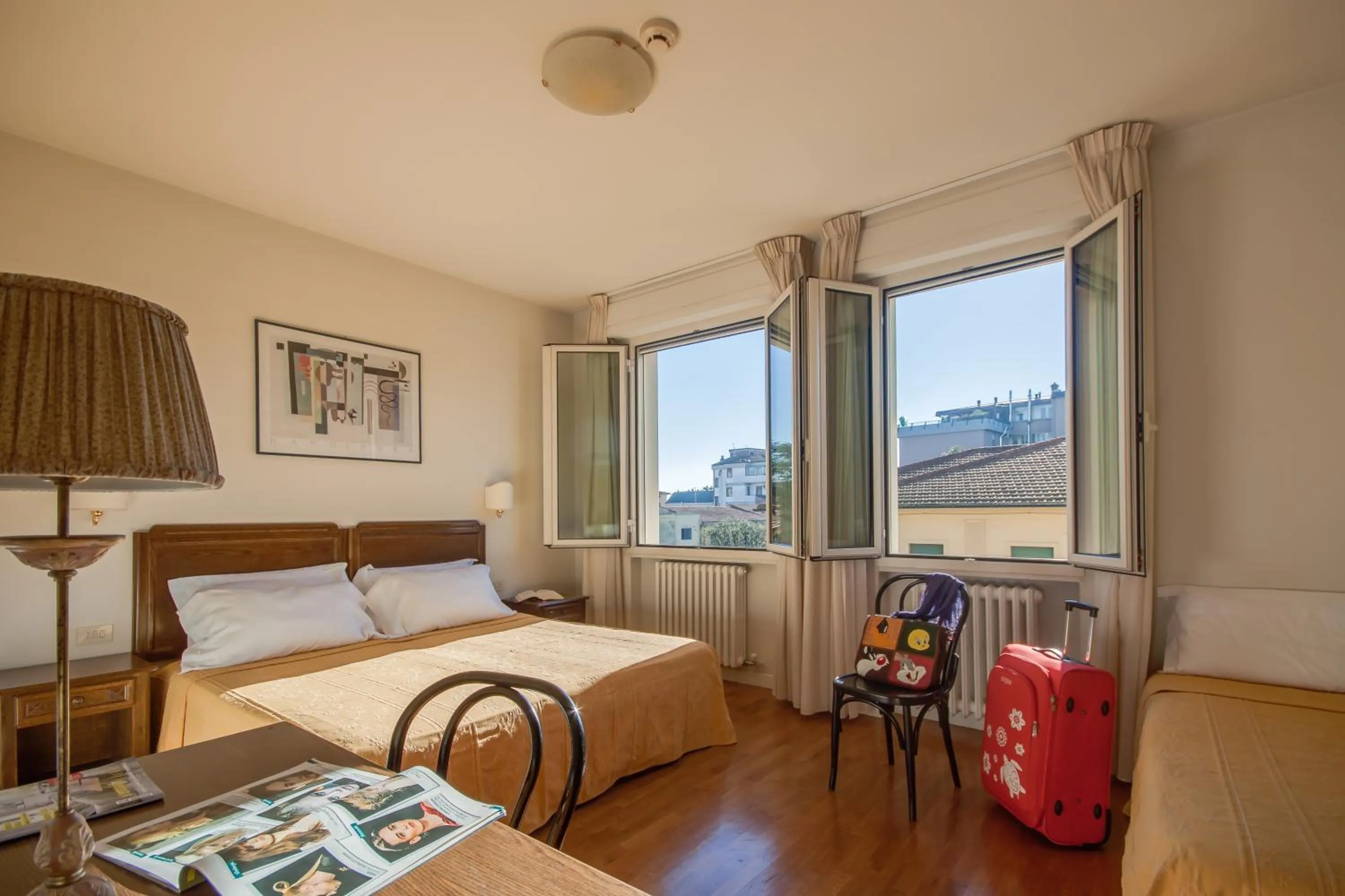 Bedroom, Bed in Hotel La Pace