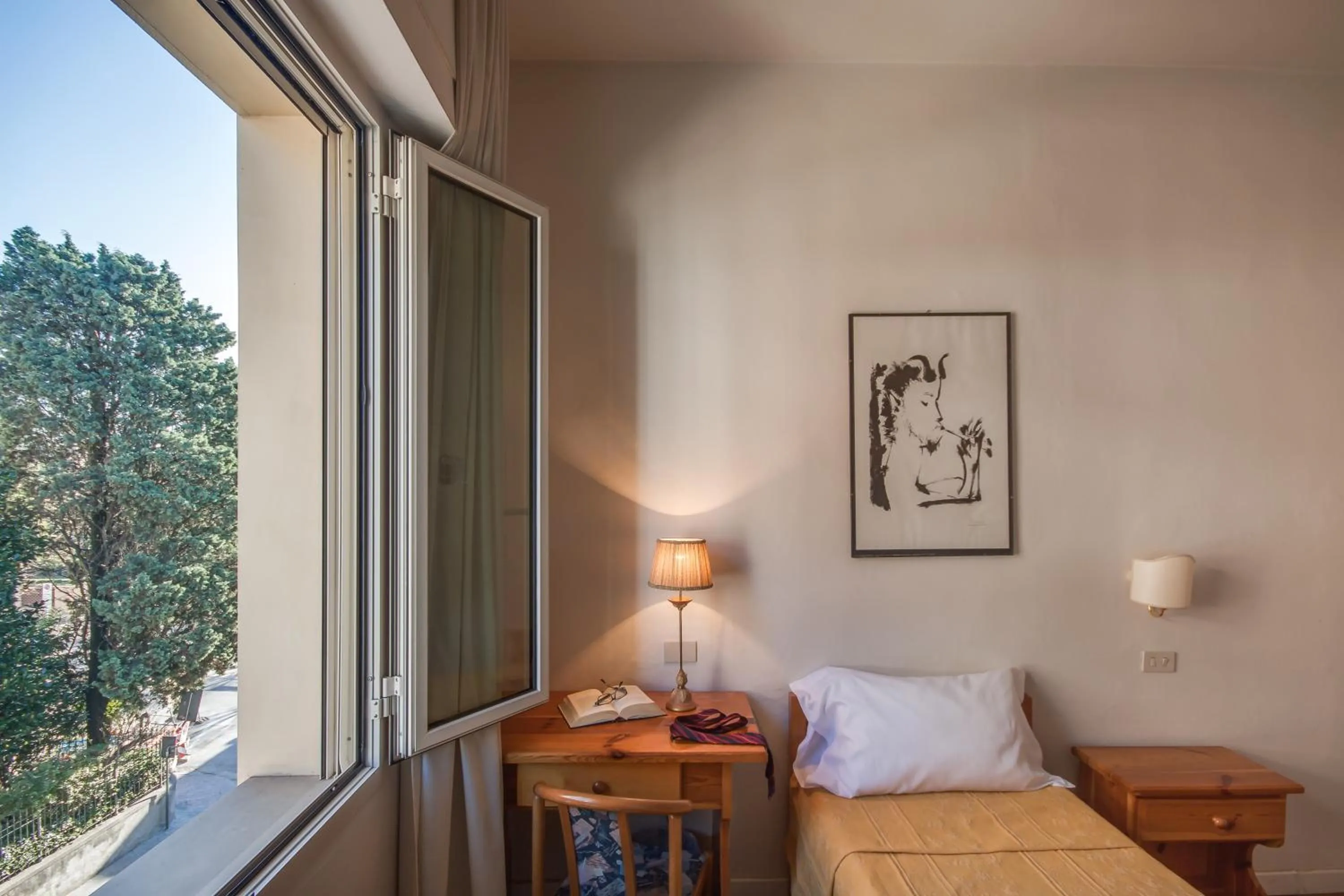 Bedroom, Bed in Hotel La Pace